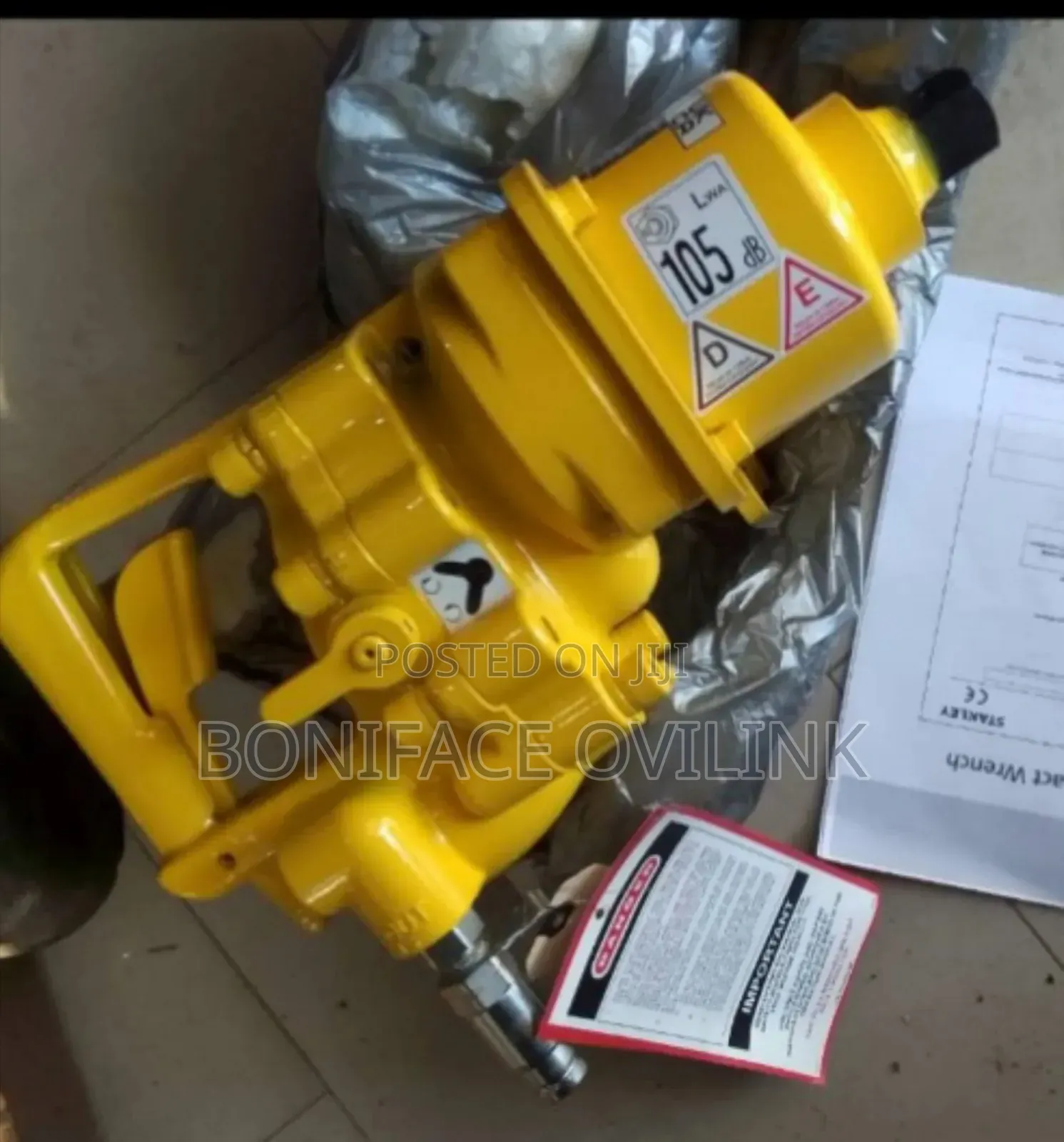 1" Stanley Iw16 Hydraulic Underwater Impact Wrench