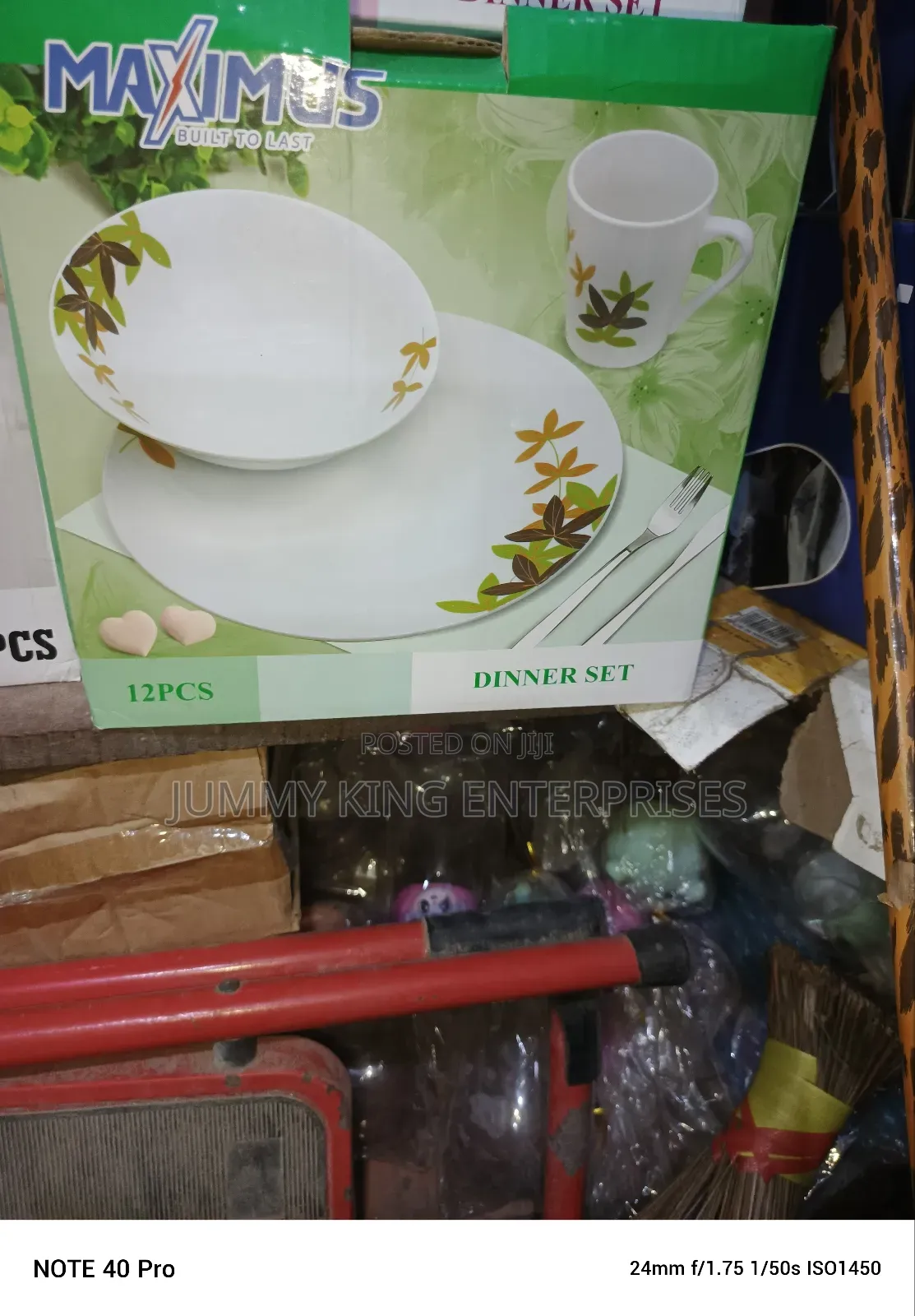 12 Pieces Dinner Set