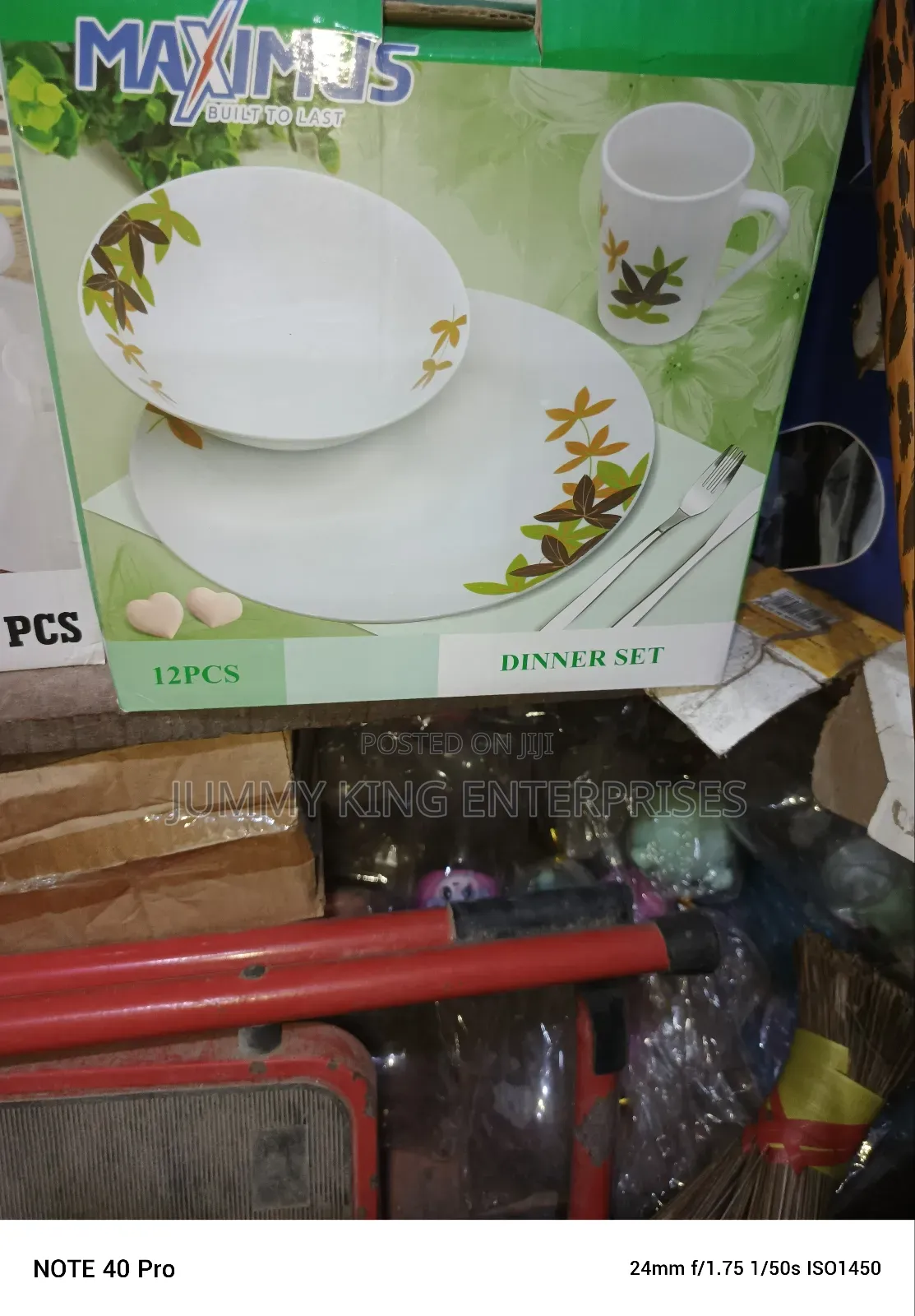 12 Pieces Dinner Set
