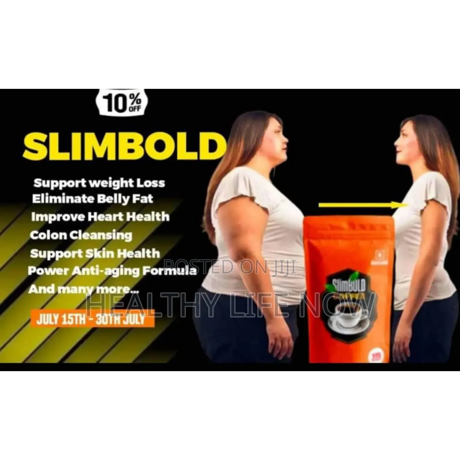 Slim Bold Coffee Support Weight Loss And Belly Fat