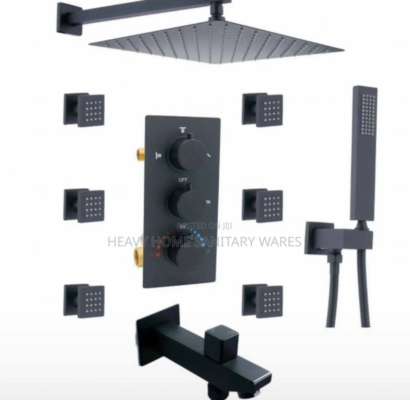 5 Ways Black Condict Shower