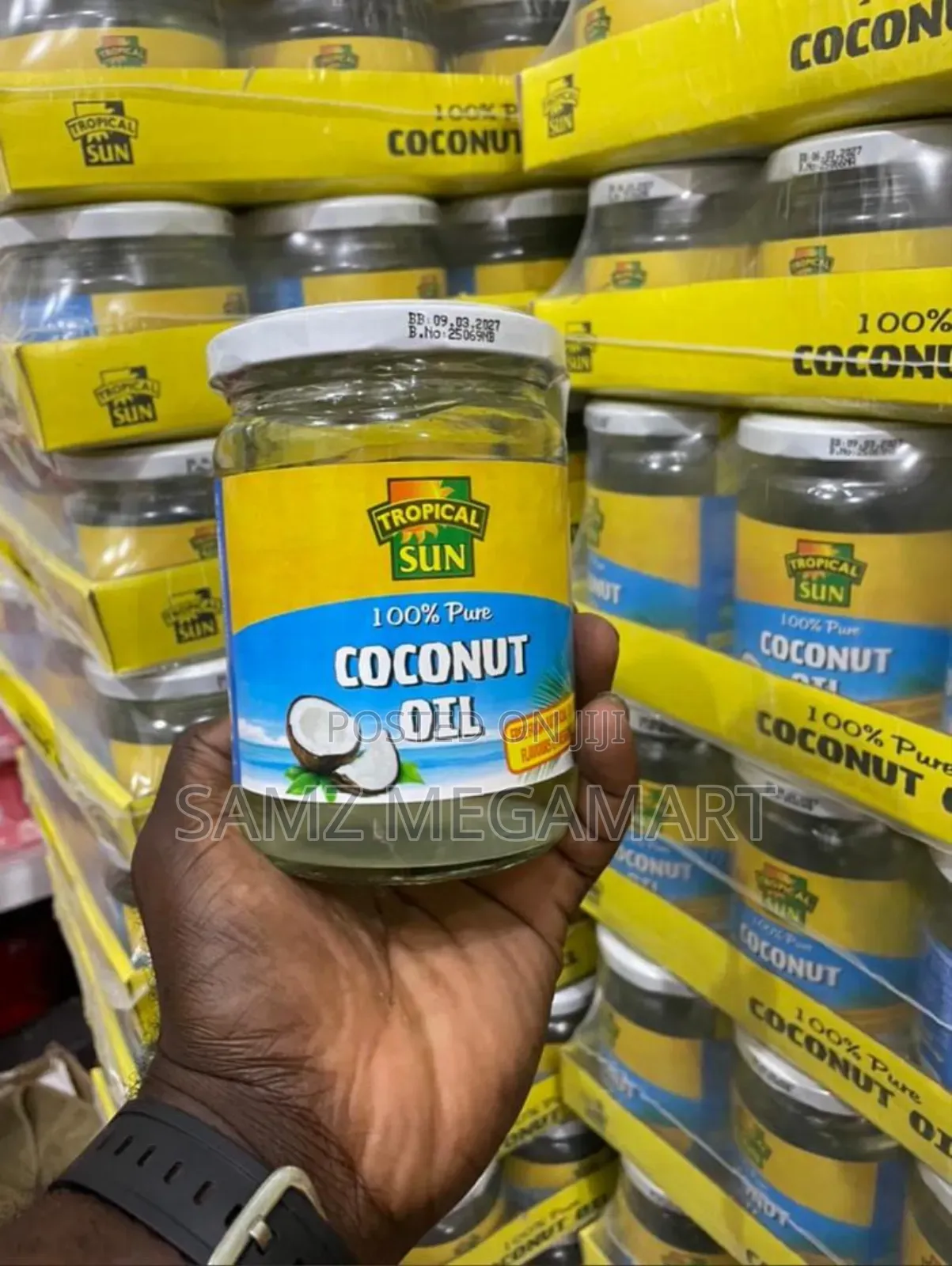 Tropical Sun Pure Coconut Oil 12x480ml