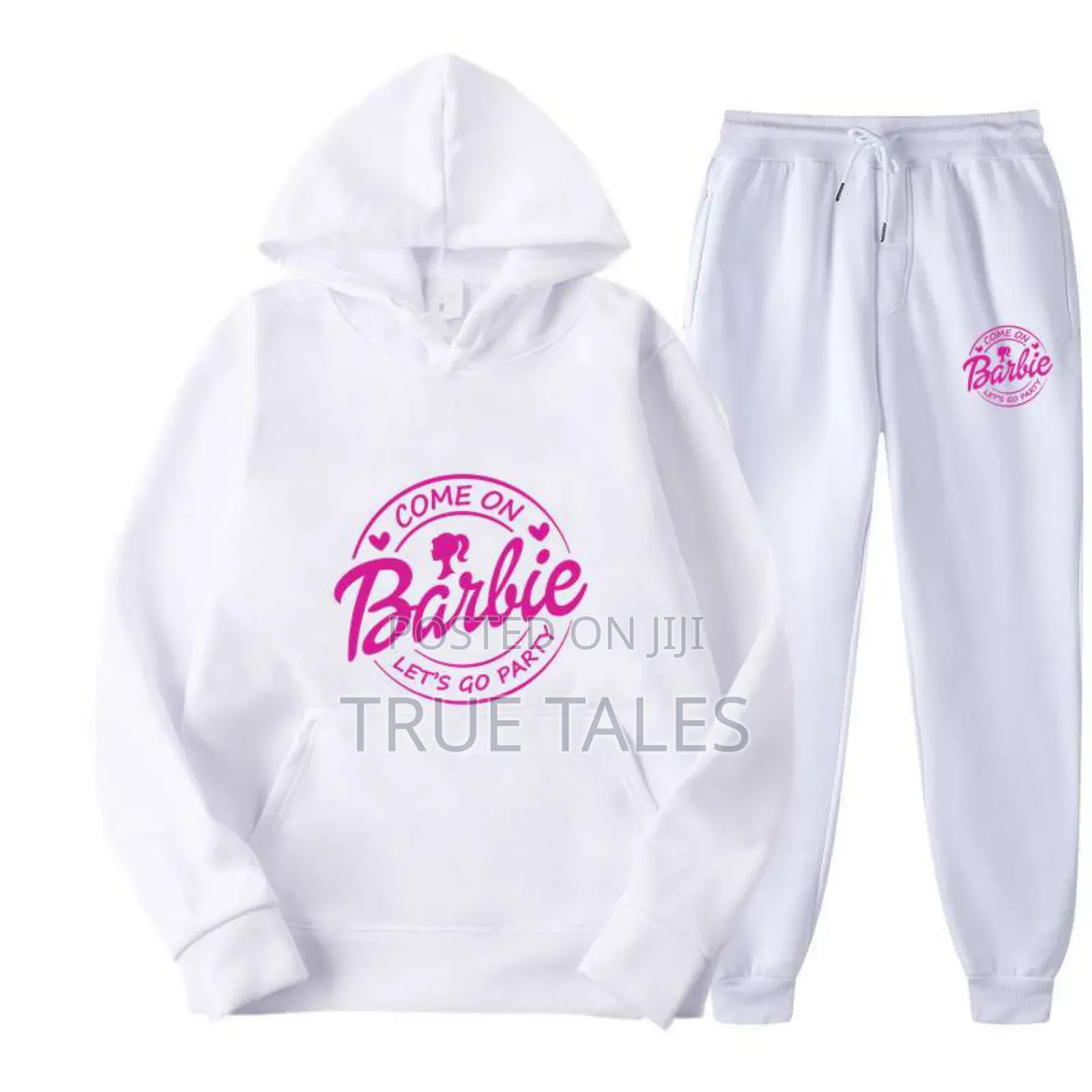 Barbie Hoodies And Joggers Set For Ages 12 To 22 Years