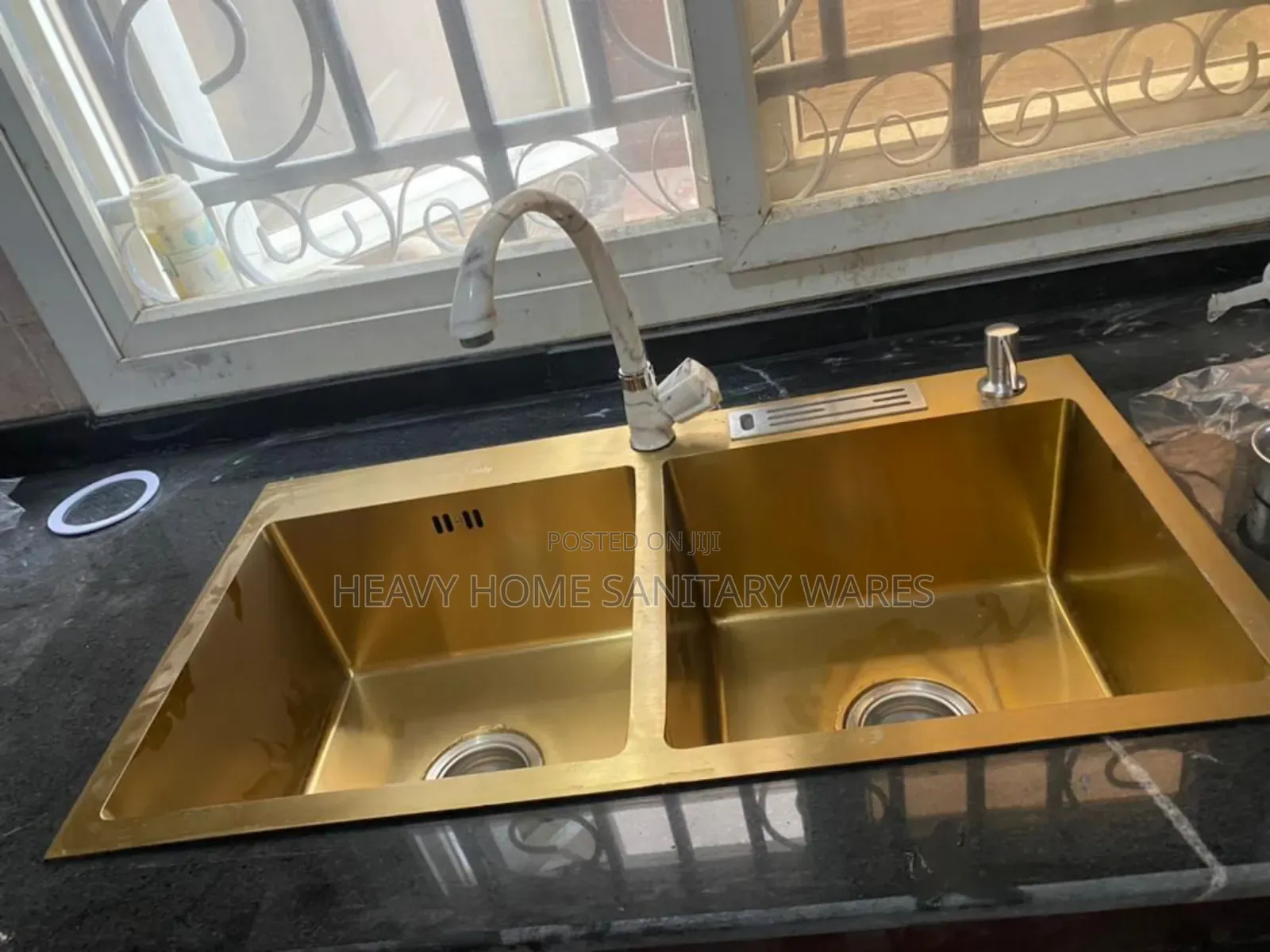 Magnify Gold Kitchen Sink