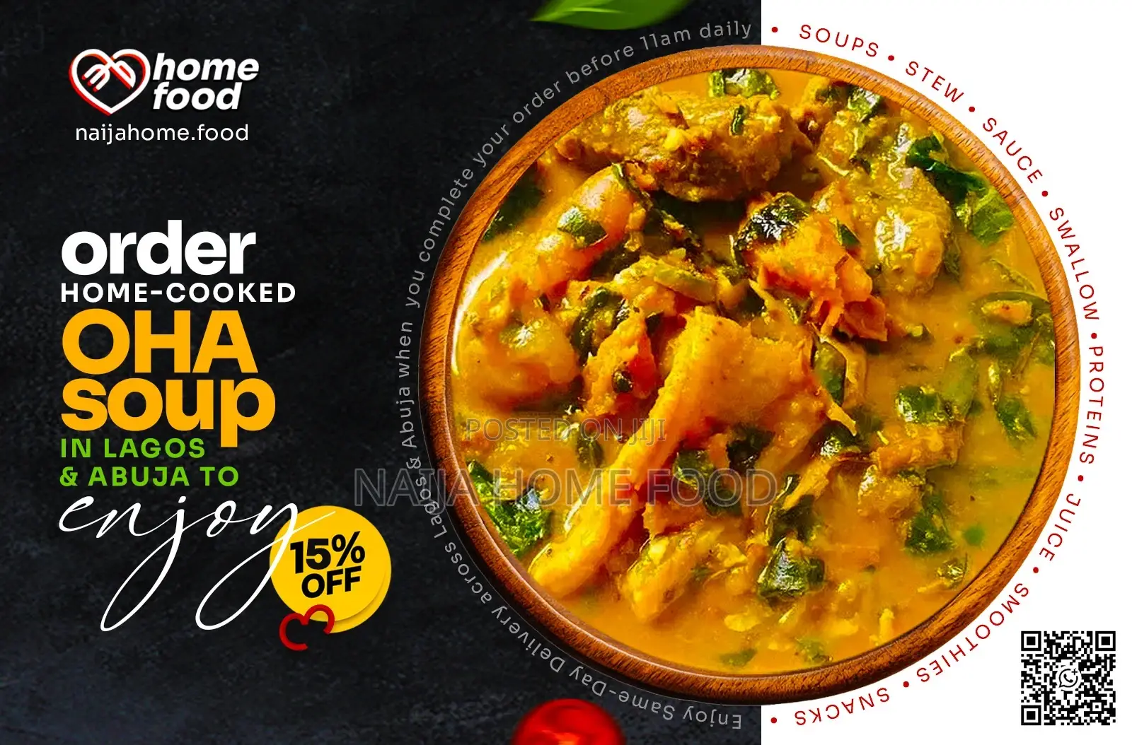 Order Oha Soup From Naija Home Food at 15% Off Your First Orders