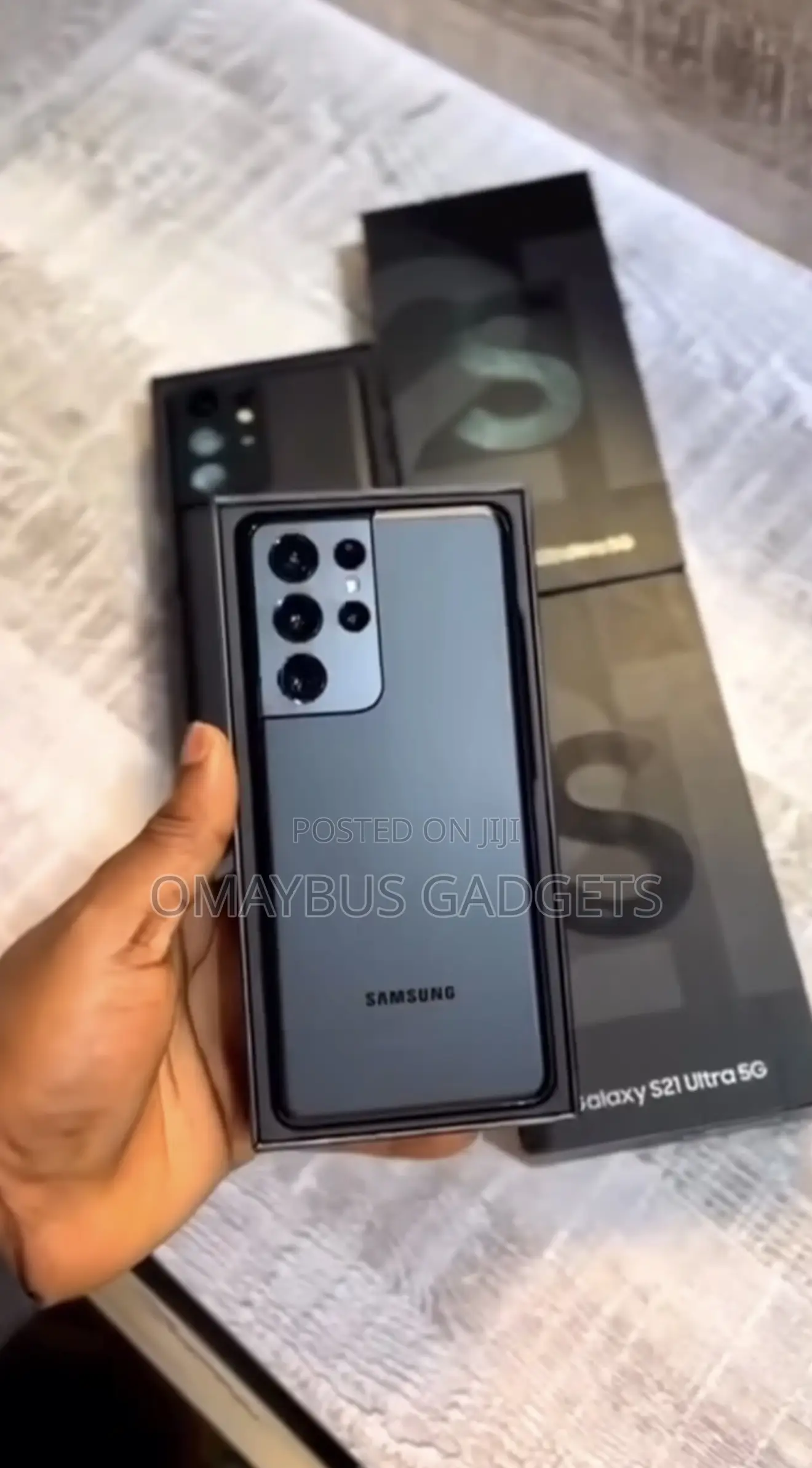 New Samsung Galaxy S21 5G 256 GB Black