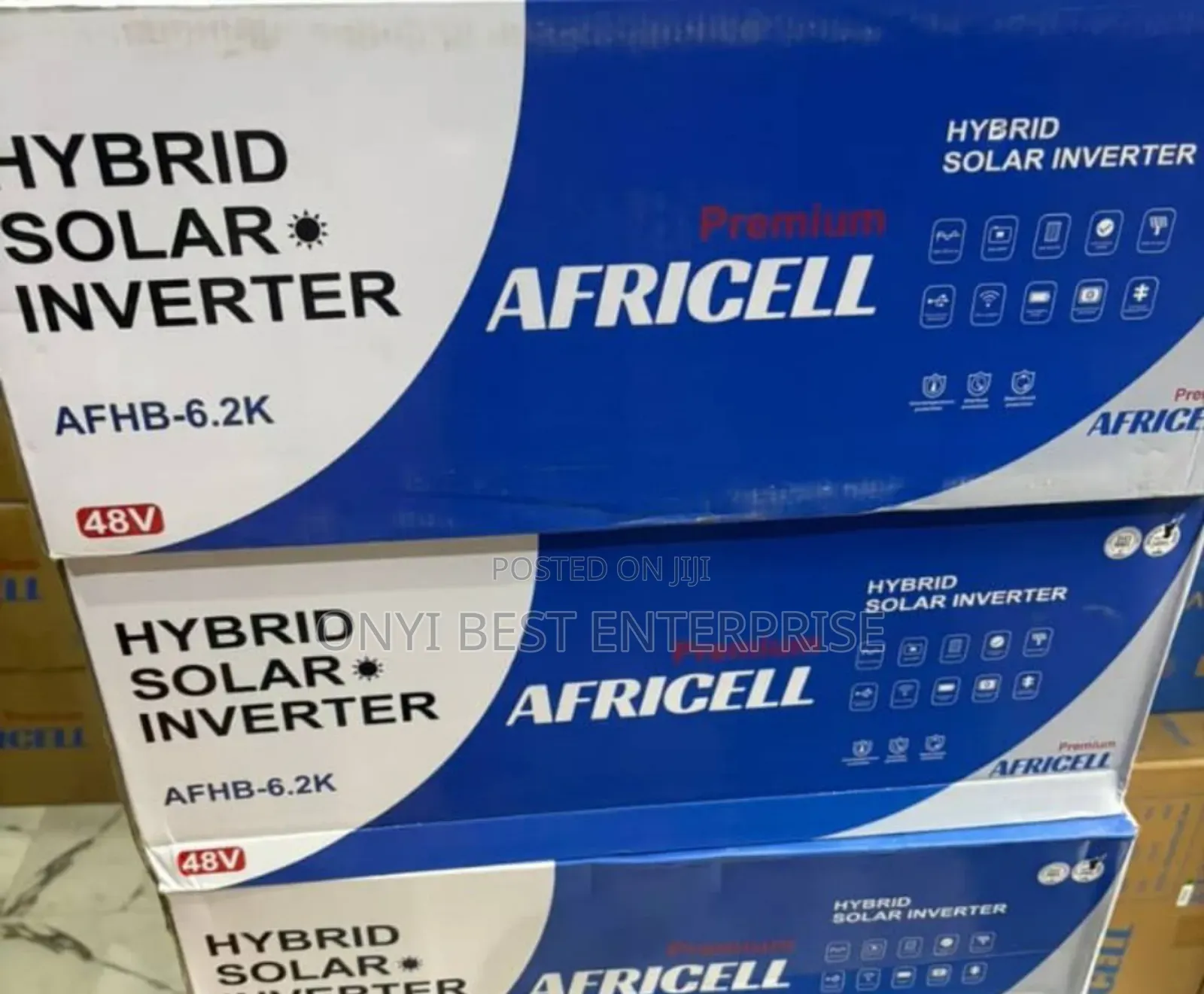Africell Hybrid Inverter Afhb 6.2kva Available Now