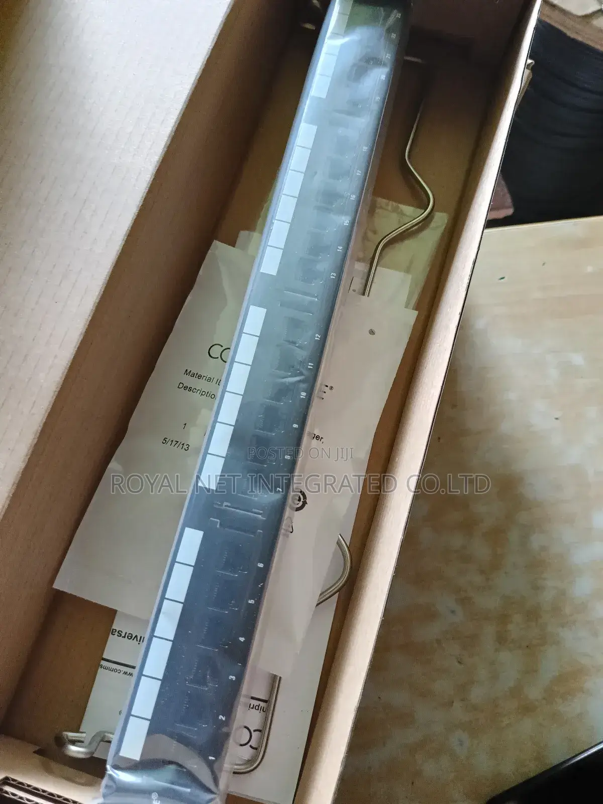 24 Port Patch Panel Comscope Pure Copper