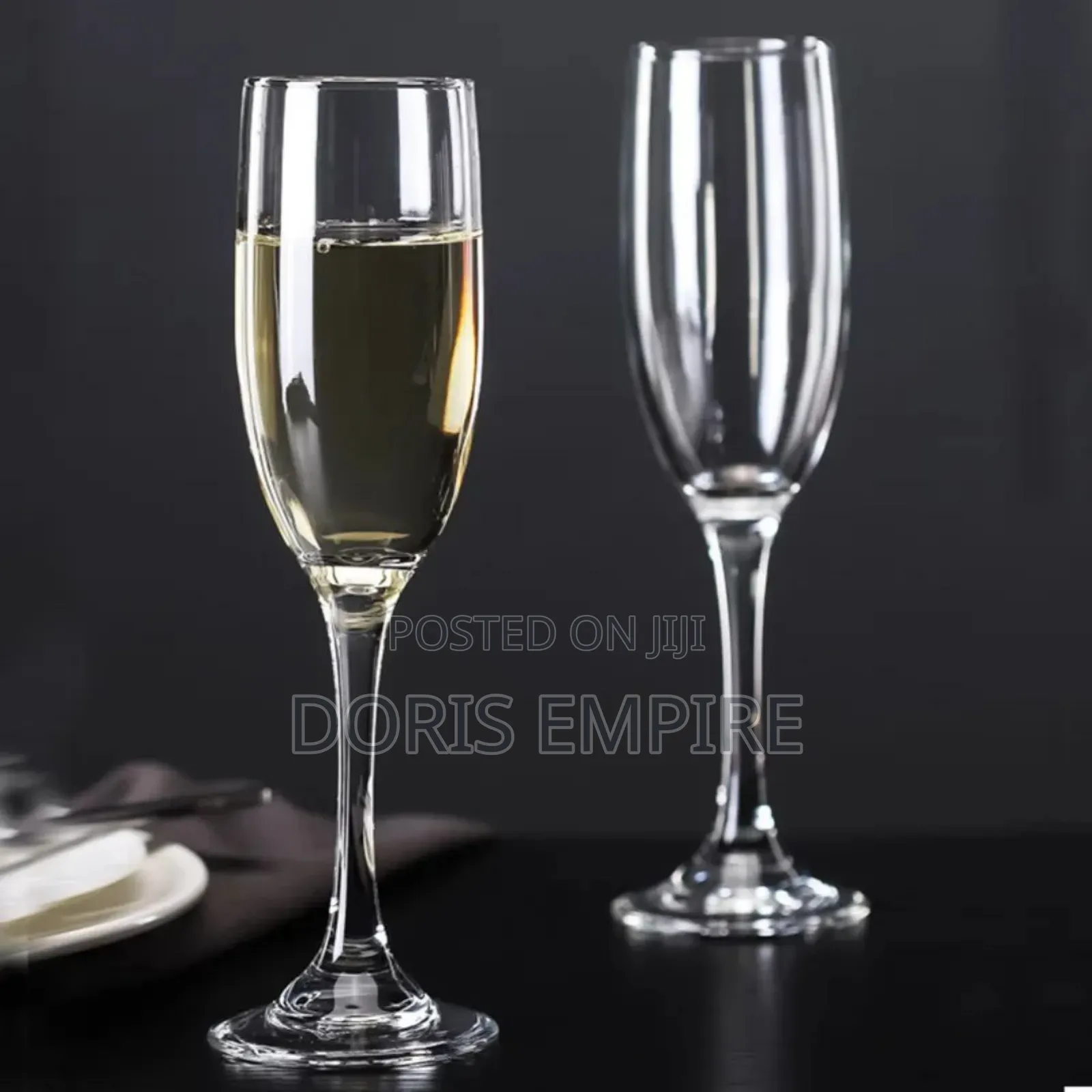 Quality Acrylic Champagne Cup.