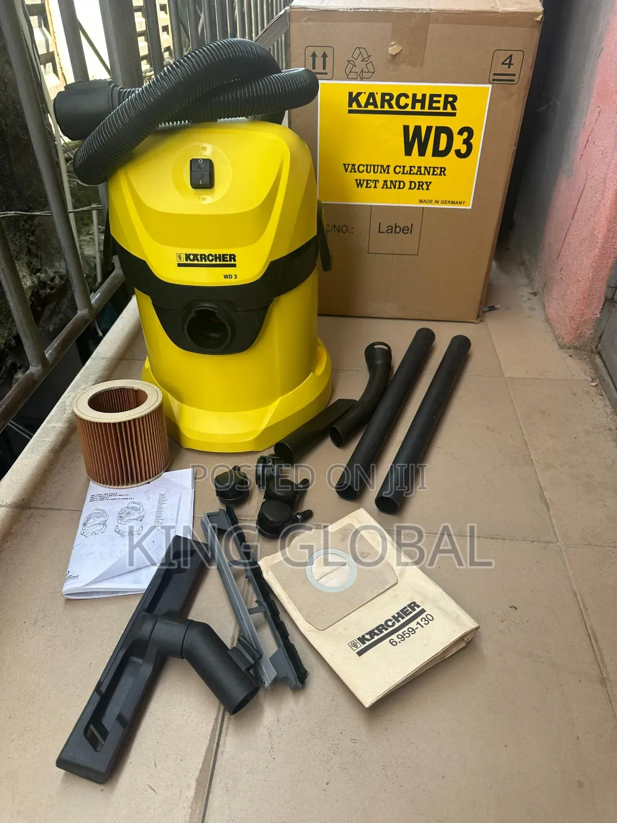 Original 20l Vacuum Cleaner (Wd3) Karcher.