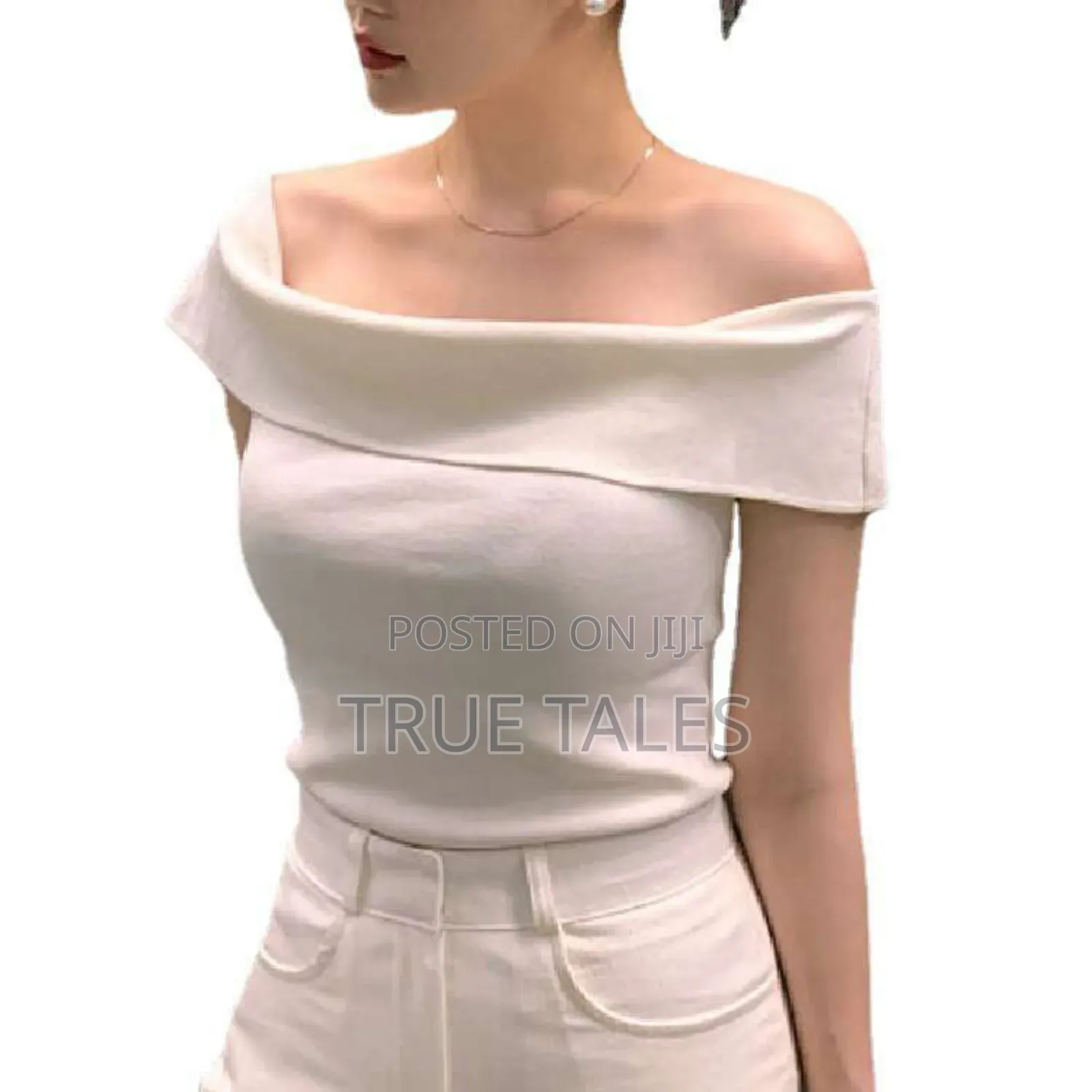 Ladies Halter Neck Stretchy Top