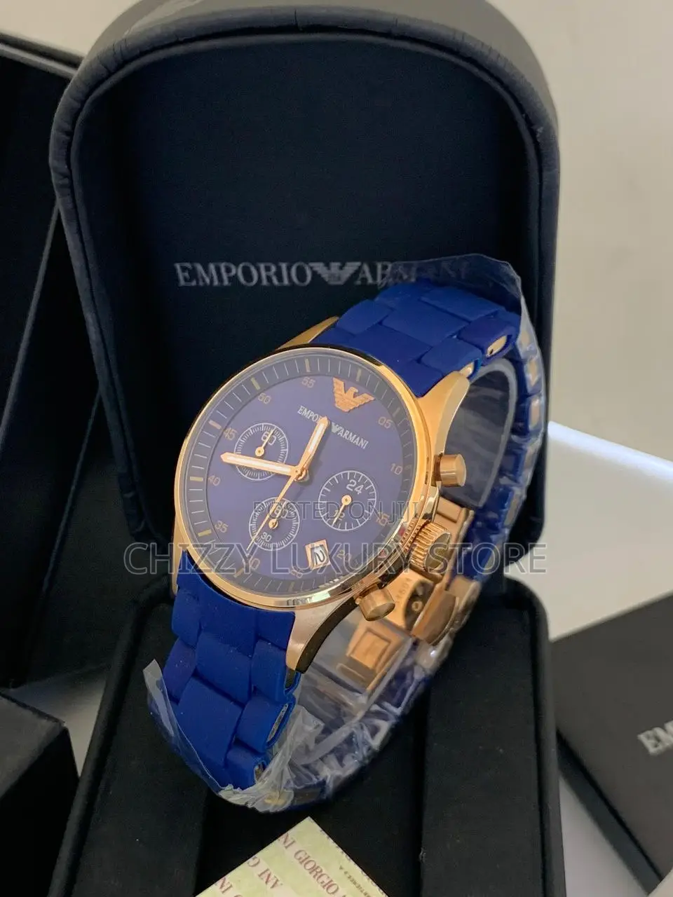 Emporio Armani Quality Luxury Couples Set Wristwatch
