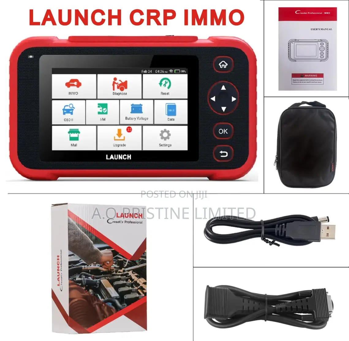 Launch CRP Immo Car Key Programmer Car Scanner