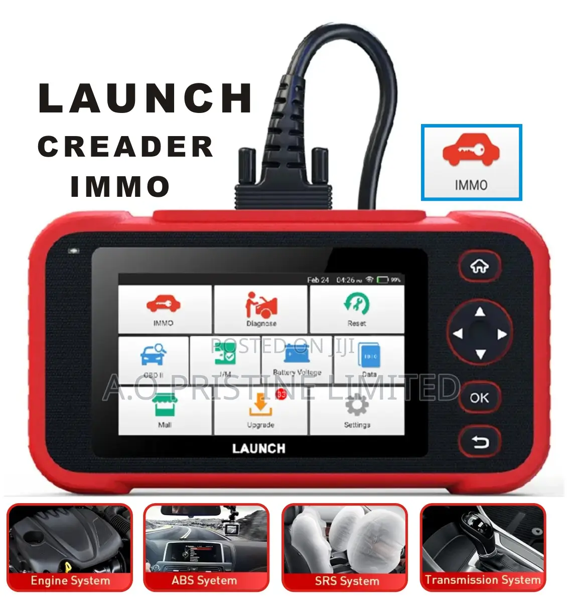 Launch CRP Immo Car Key Programmer Car Scanner