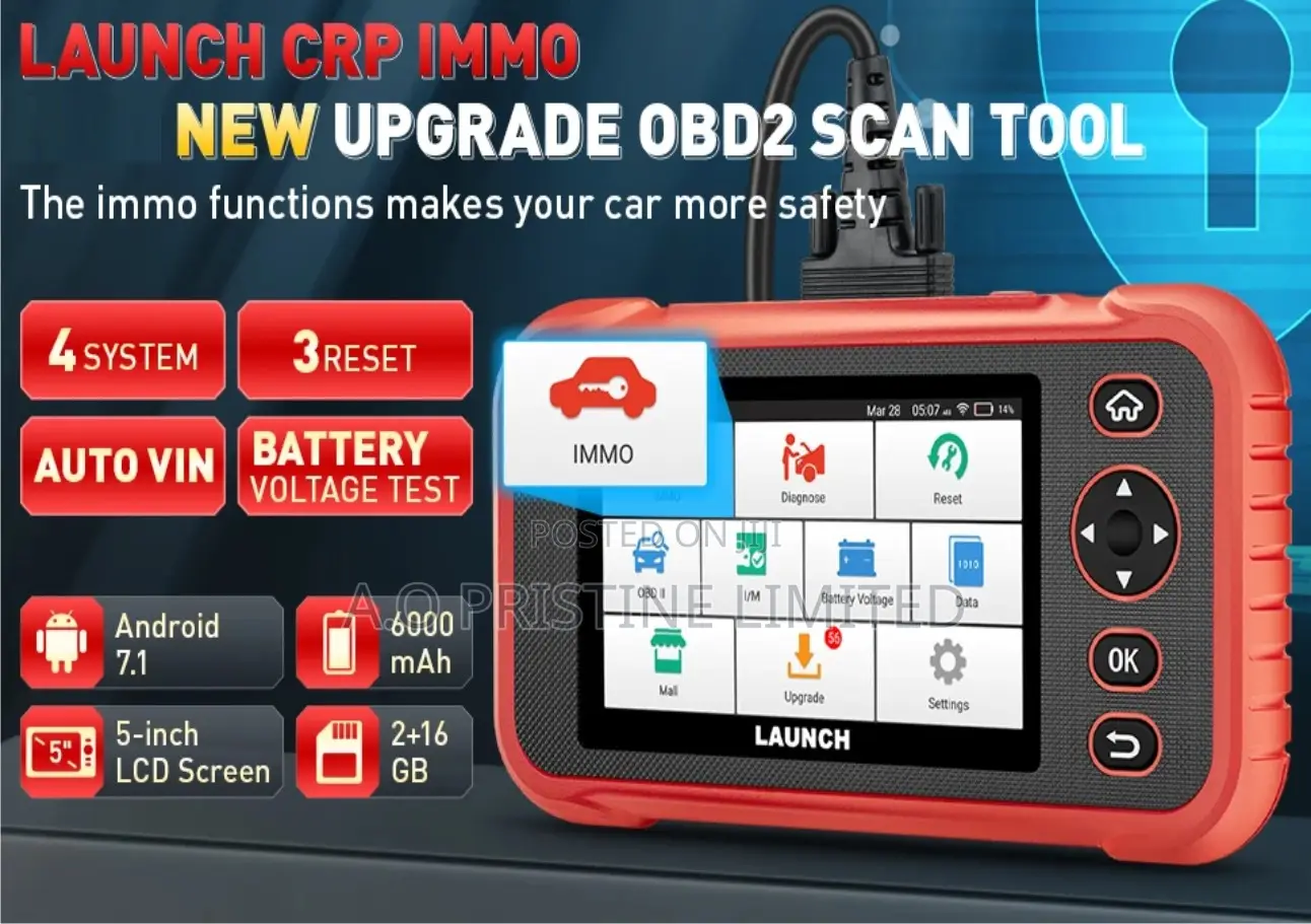 Launch CRP Immo Car Key Programmer Car Scanner