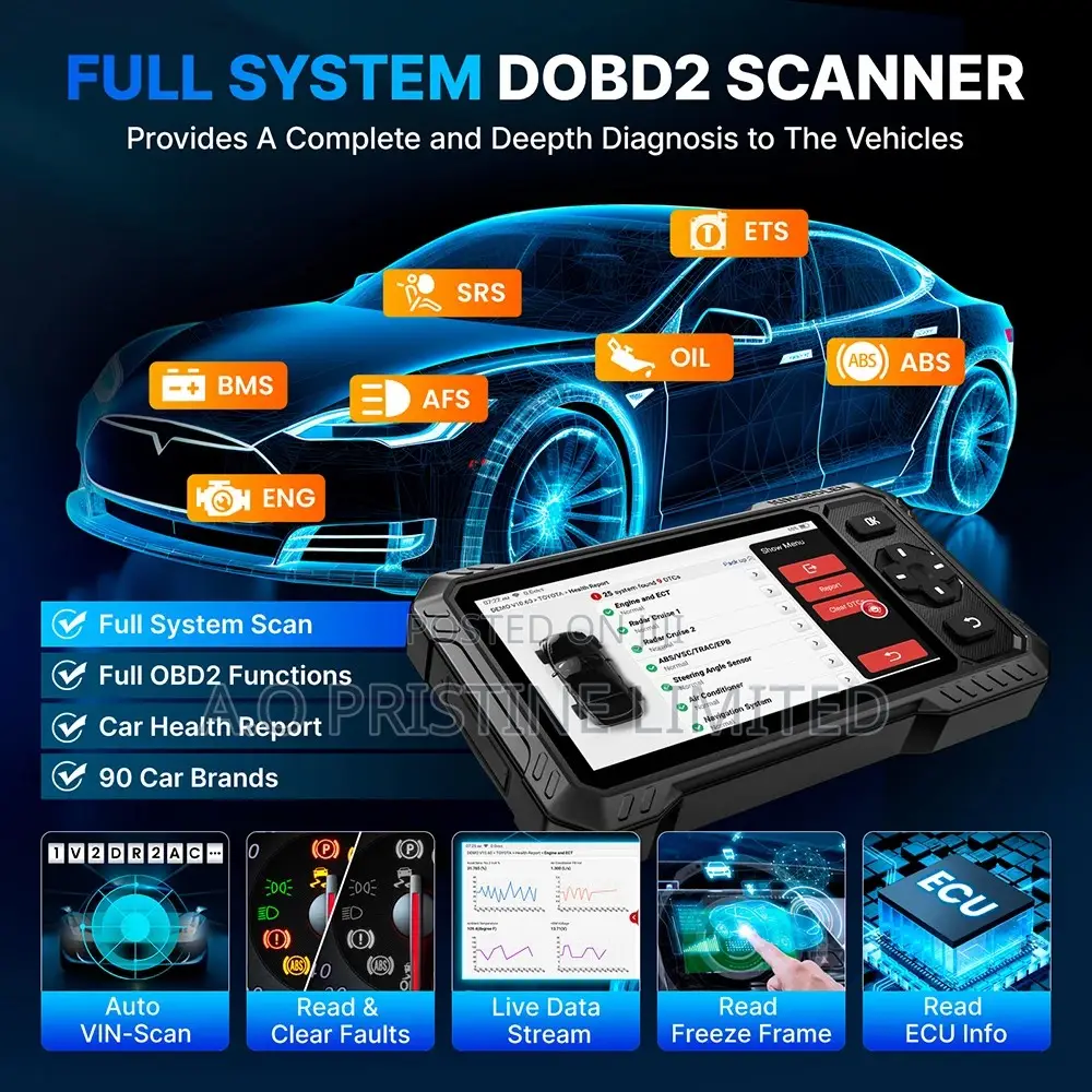 Kingbolen S6 Elite Car Swith 15 Reset Services Lifetime Free Update.
