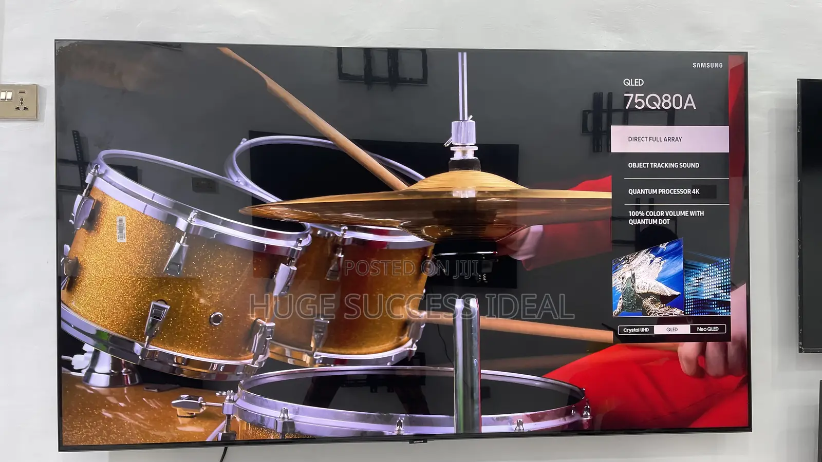 Samsung 75 Inch Qled Q80a Series Smart 4k Ultra Hd Her Tv 2021