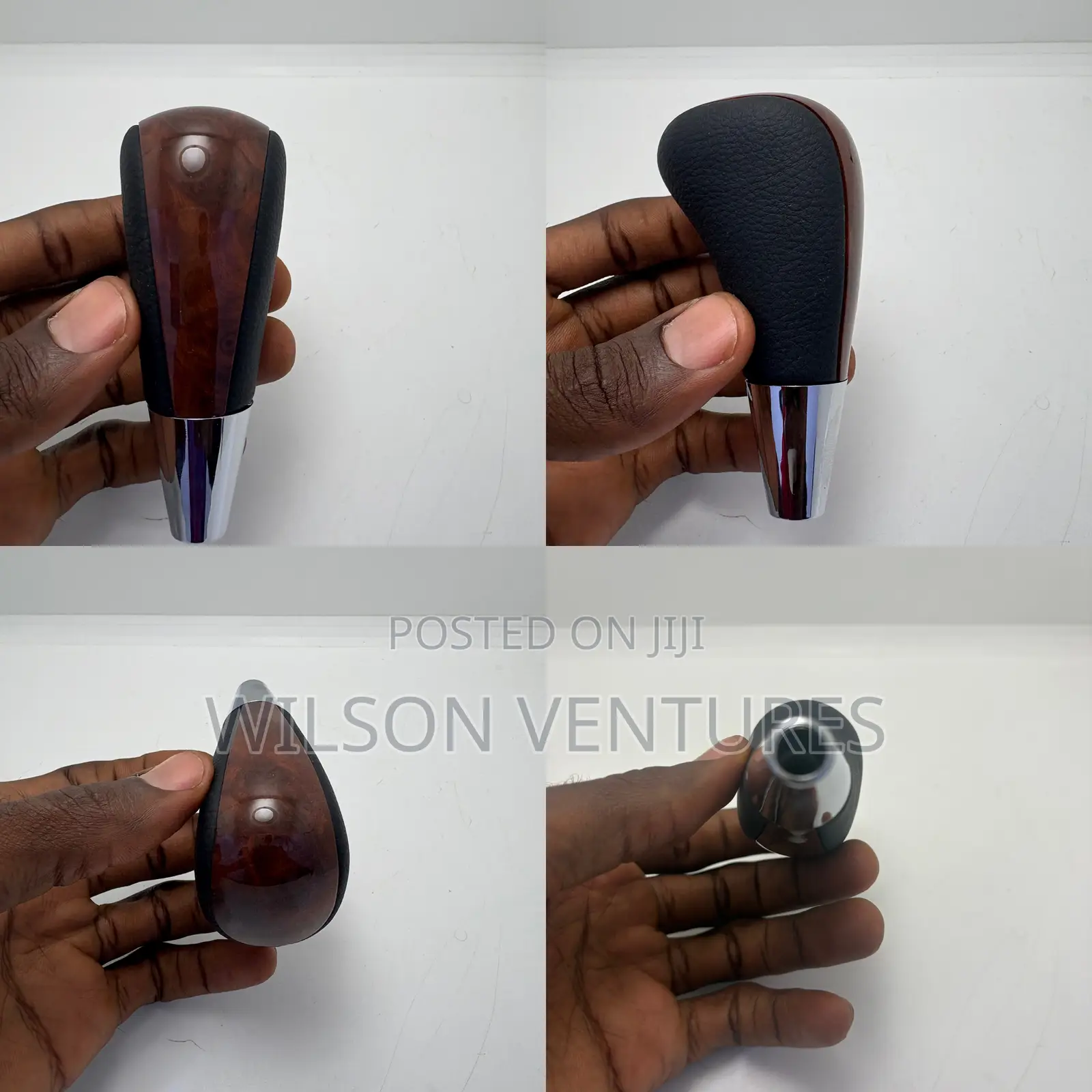 Formica And Black Universal Car Gear Knob