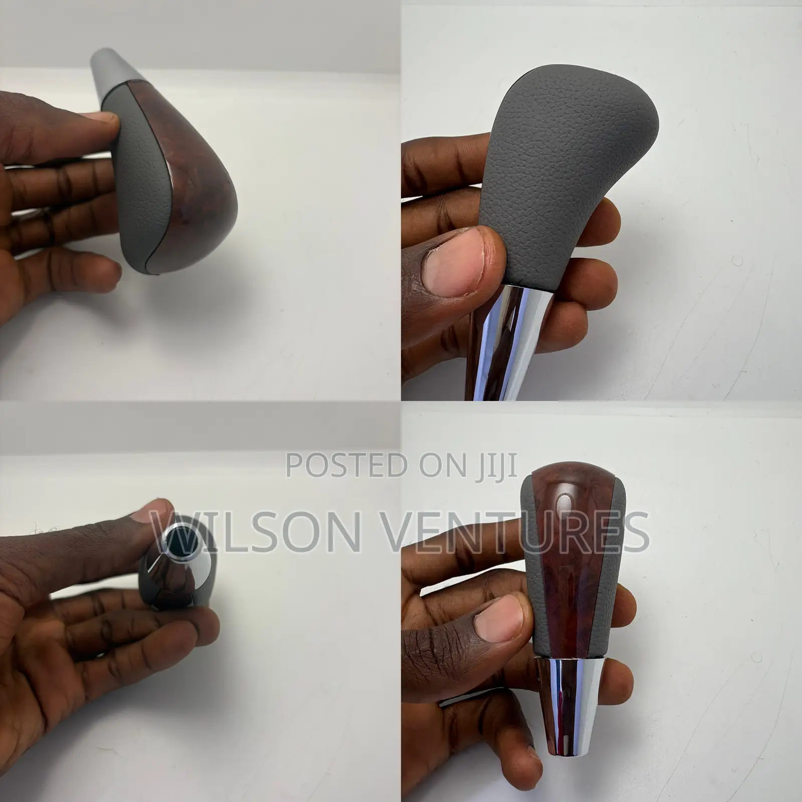 Universal Formica And Gray Color Gear Shift Knob