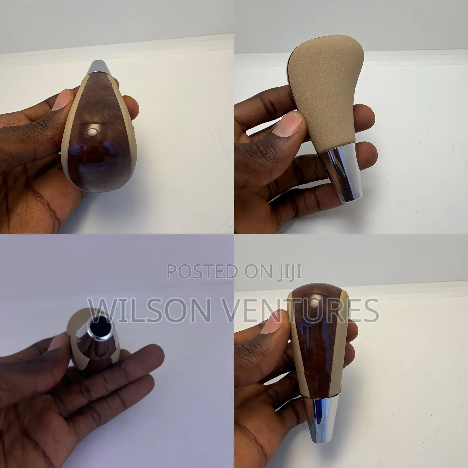 Cream And Formica Color Universal Gear Shift Knob