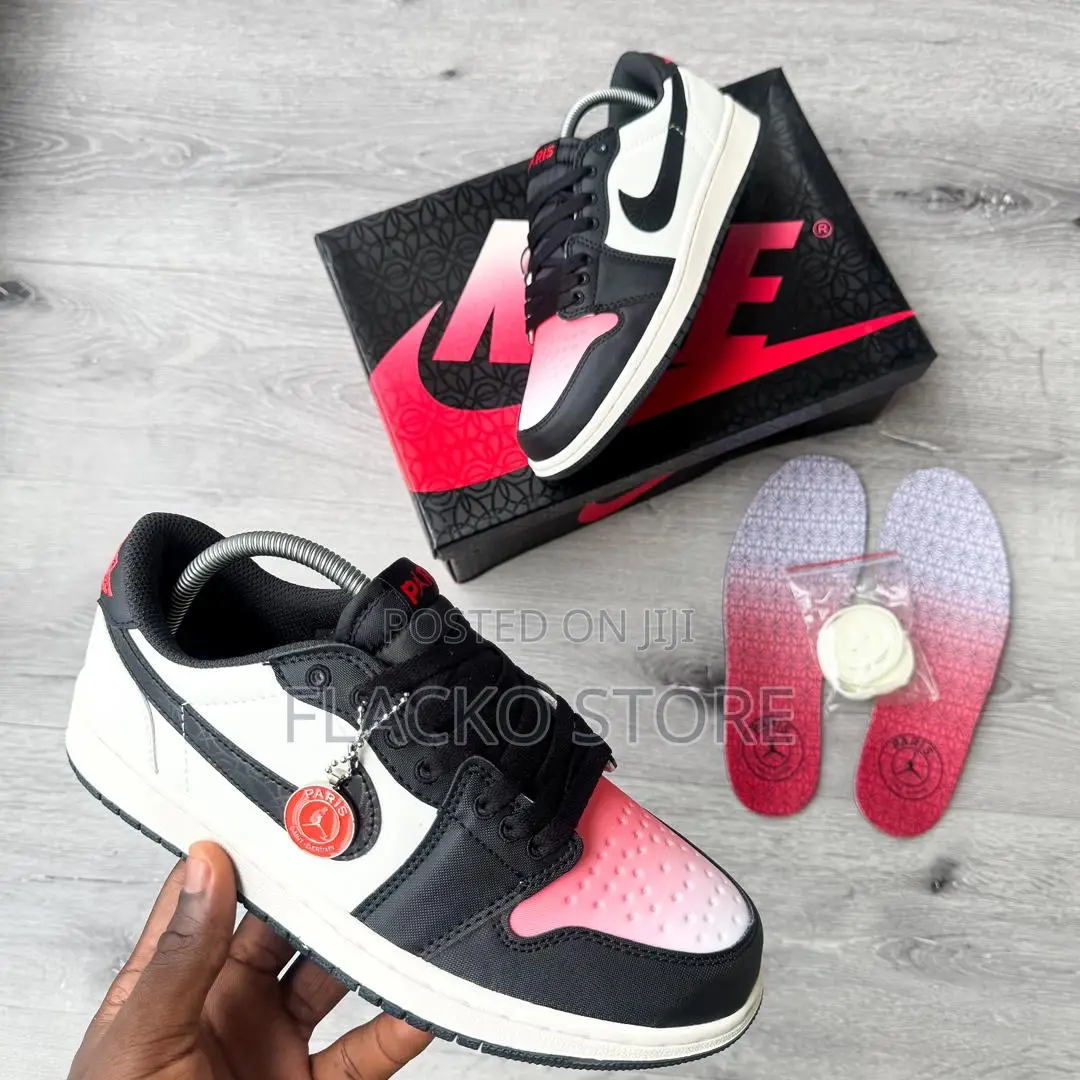 Original Paris Saint German X Air Jordan 1 Low Retro Og Sneakers