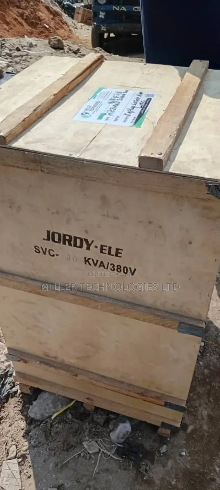 Jordy Ele Servo Motor Control 3 Phase SVC -30kva Stabilizer