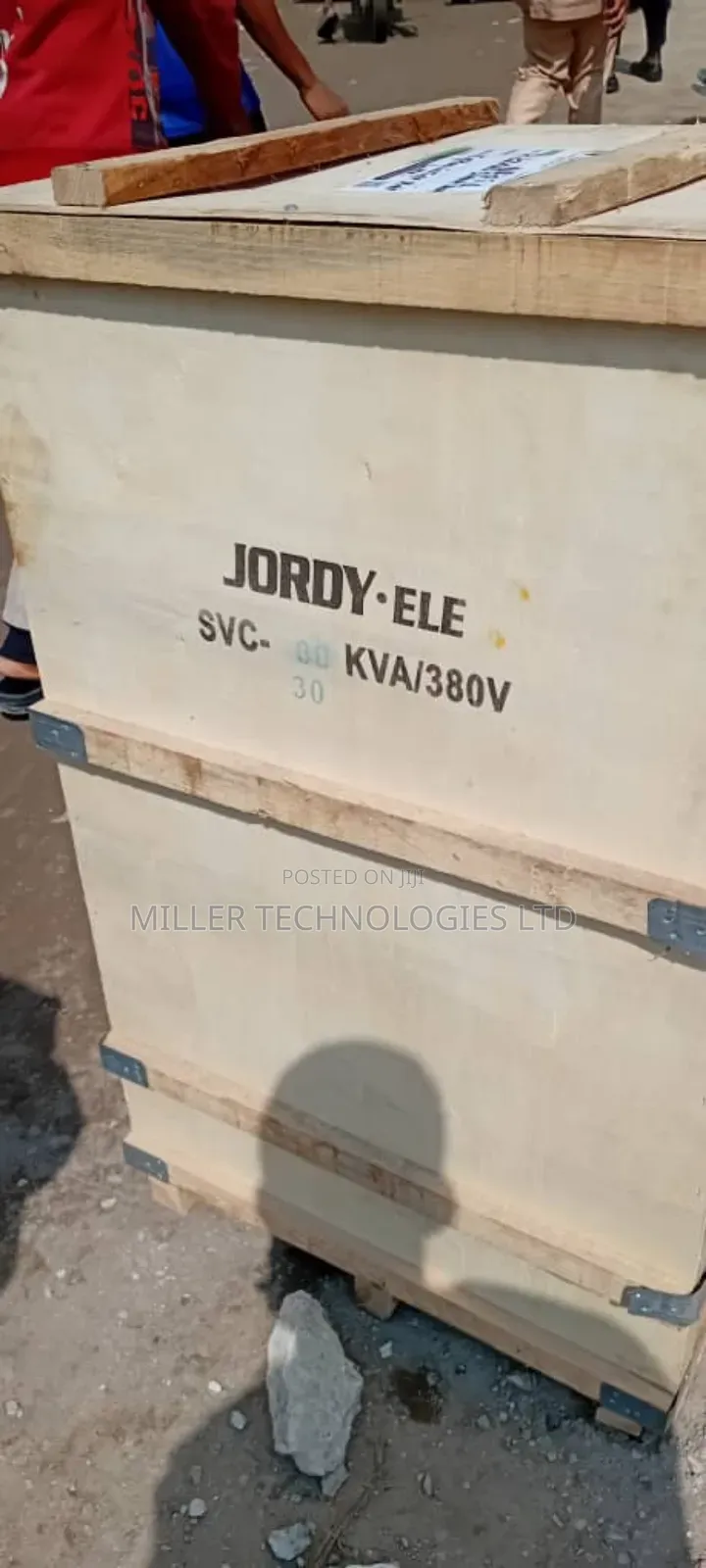 Jordy Ele Servo Motor Control 3 Phase SVC -30kva Stabilizer