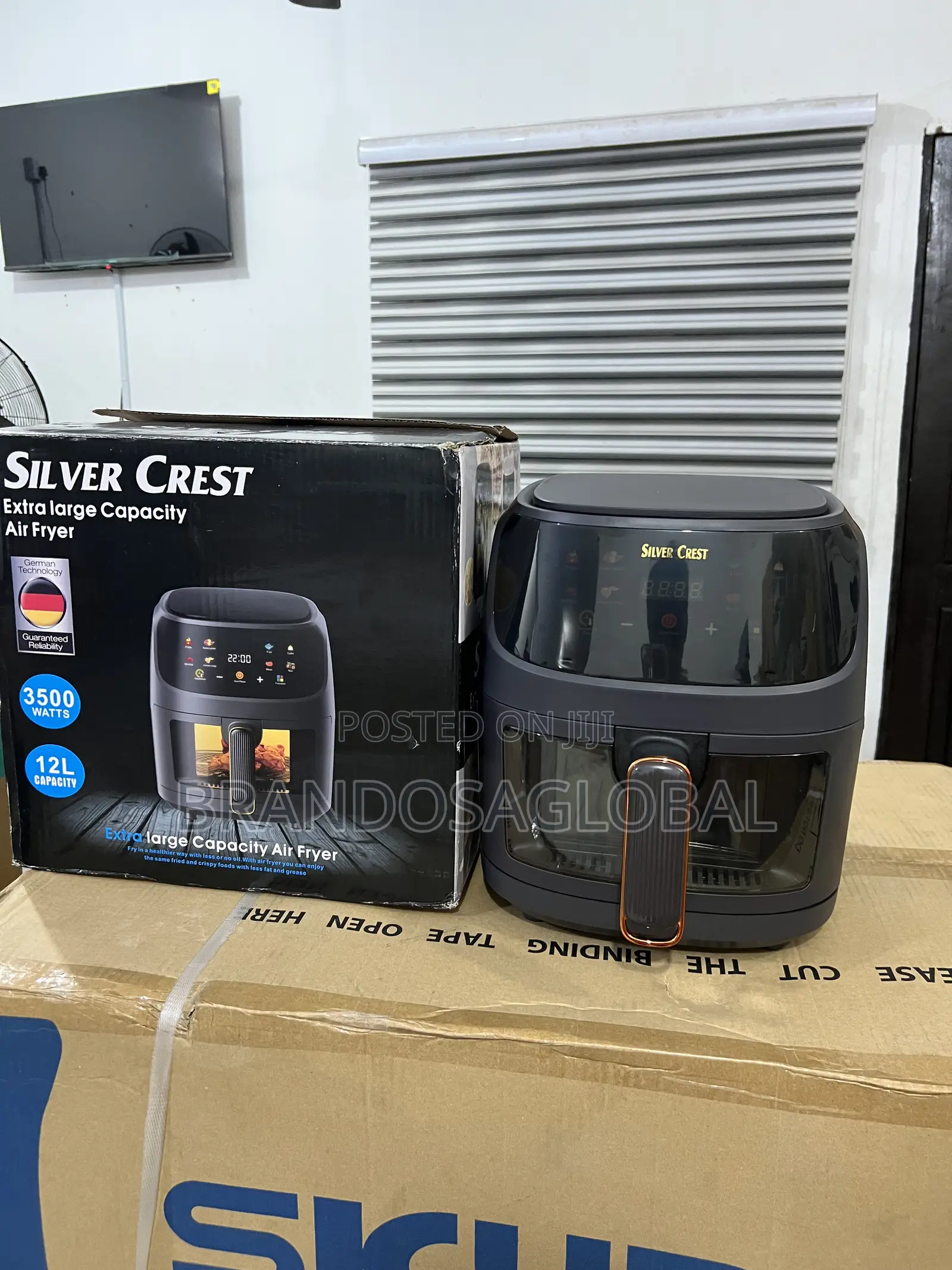 Silvercrest 12 Litres Air Fryer With Digital Control (Jd689b)