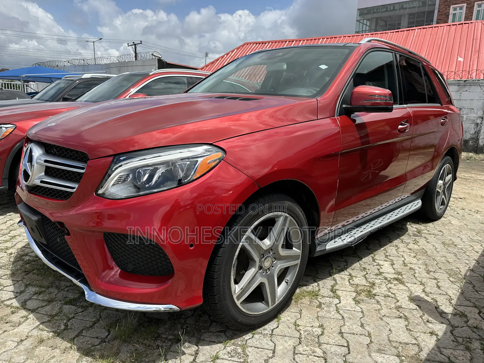 Mercedes-Benz GLE-Class GLE 400 4MATIC 2016 Red
