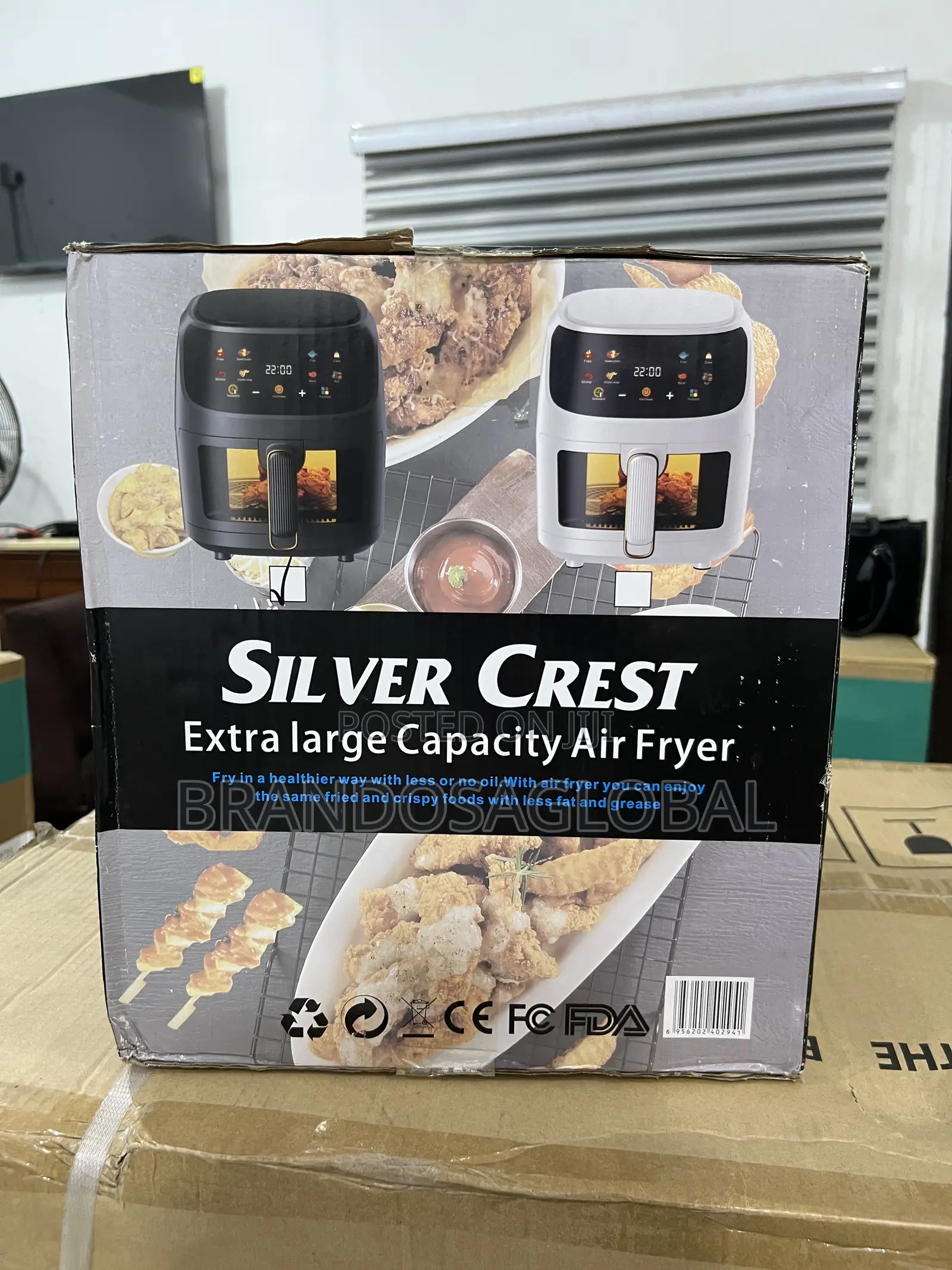 12l Silvercrest Air Fryer Jd689b – Premium Quality for Home Use