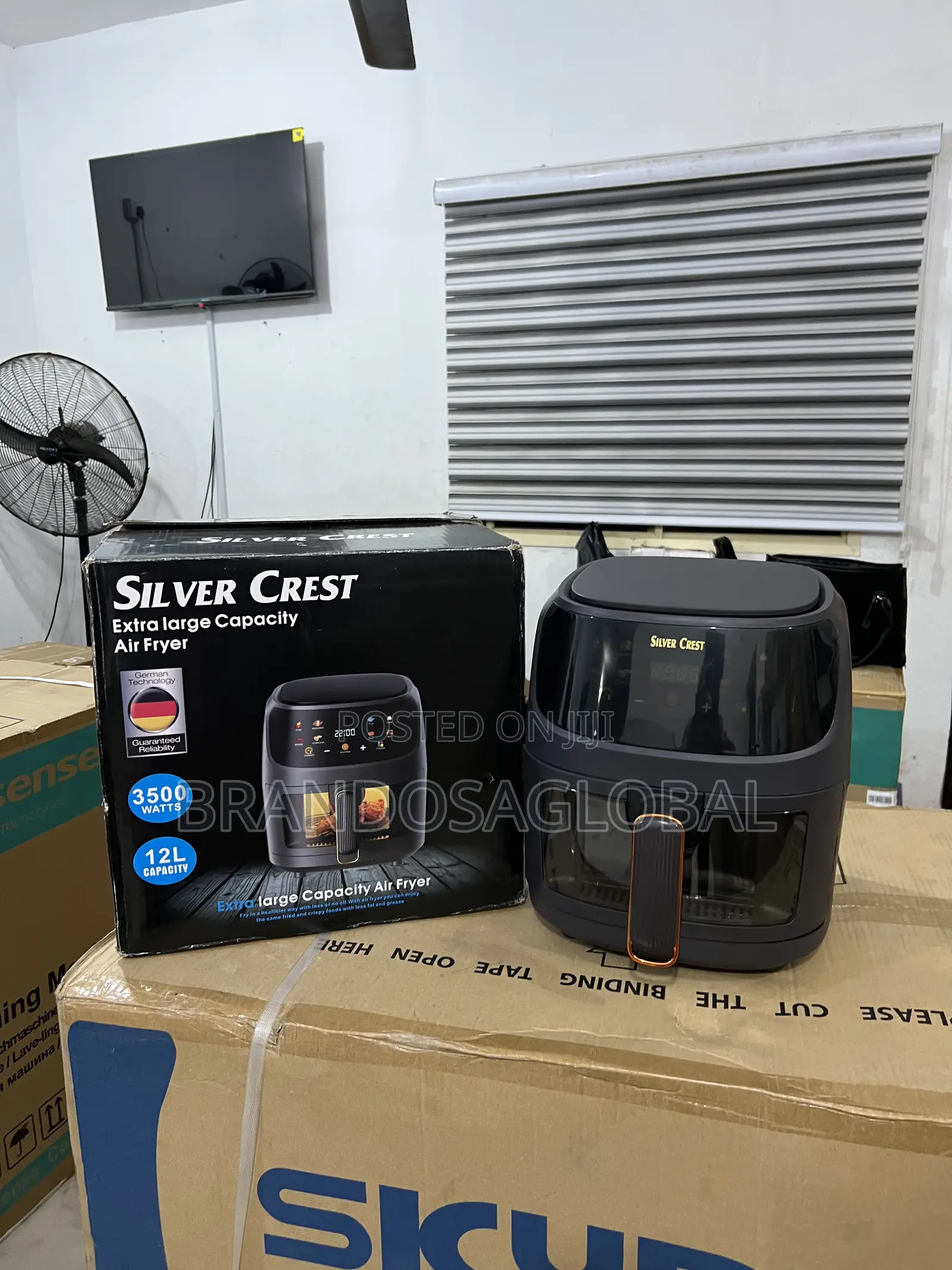 Silvercrest 12l Large Capacity Air Fryer – Original Brand New
