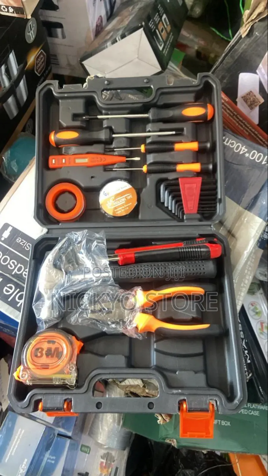 19pcs Professional Grade Combination Tool Kit