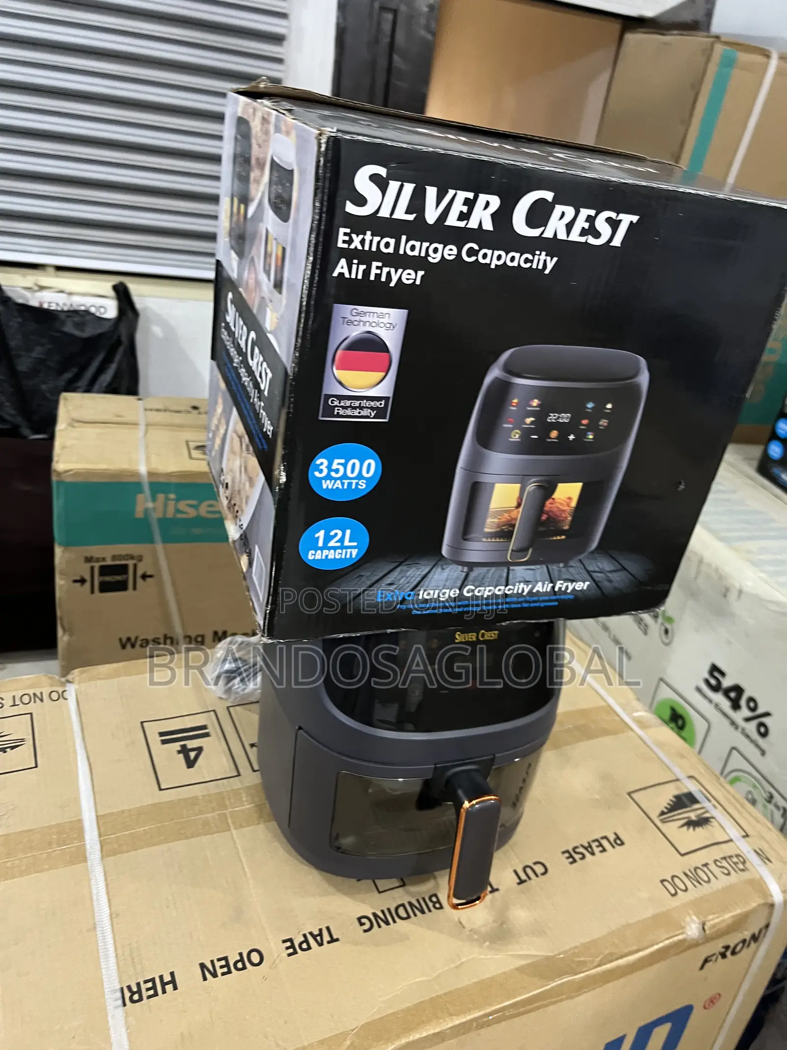 Silvercrest 12l Electric Air Fryer – Original Long-Lasting