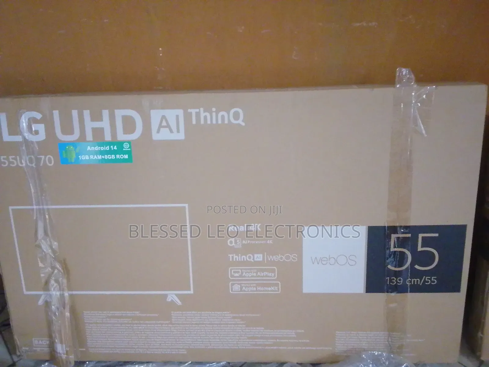 55 Inches Audible Frameless Lg