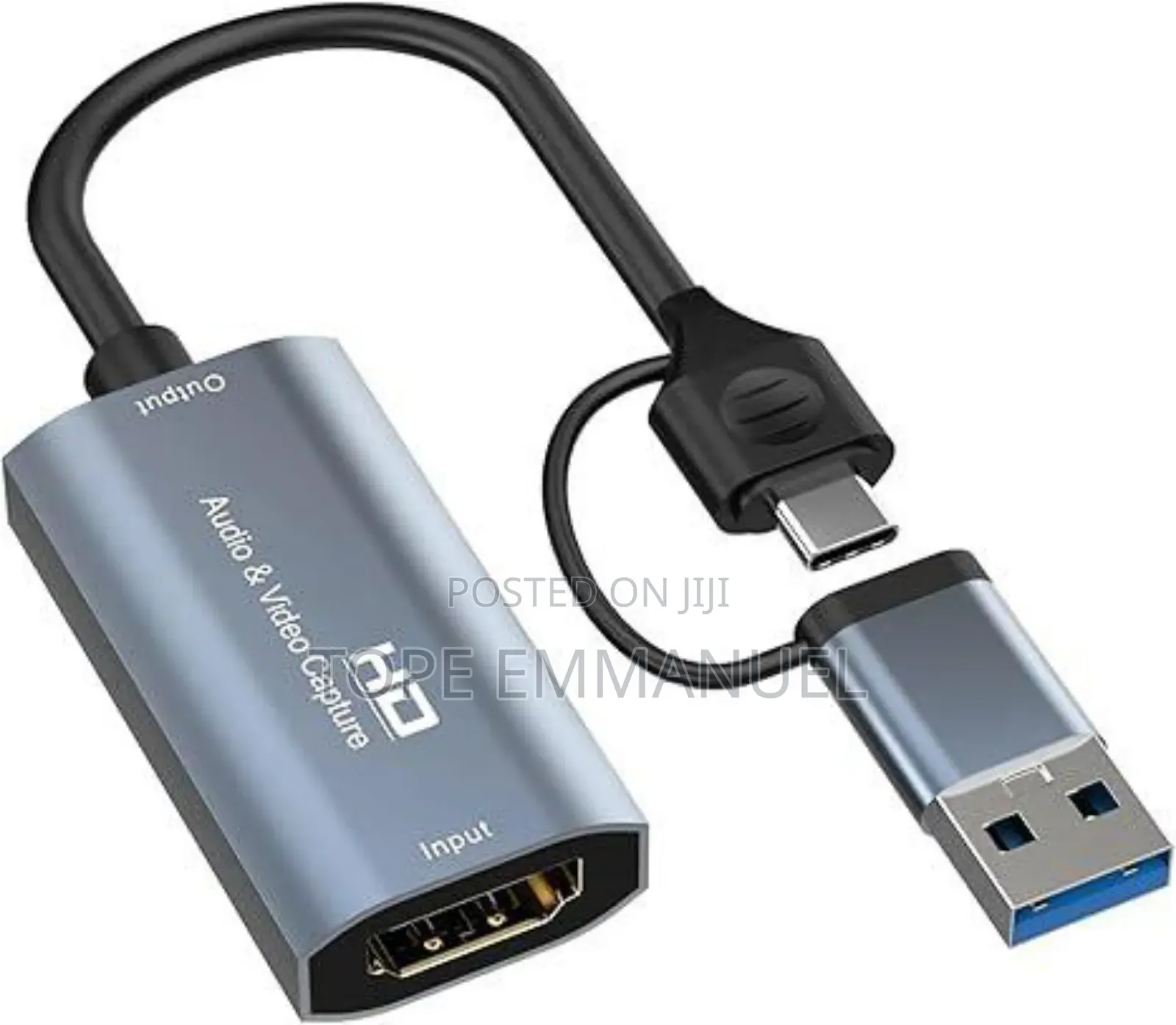  Hdmi Video Capture to Usb-C Video Audio Capture
