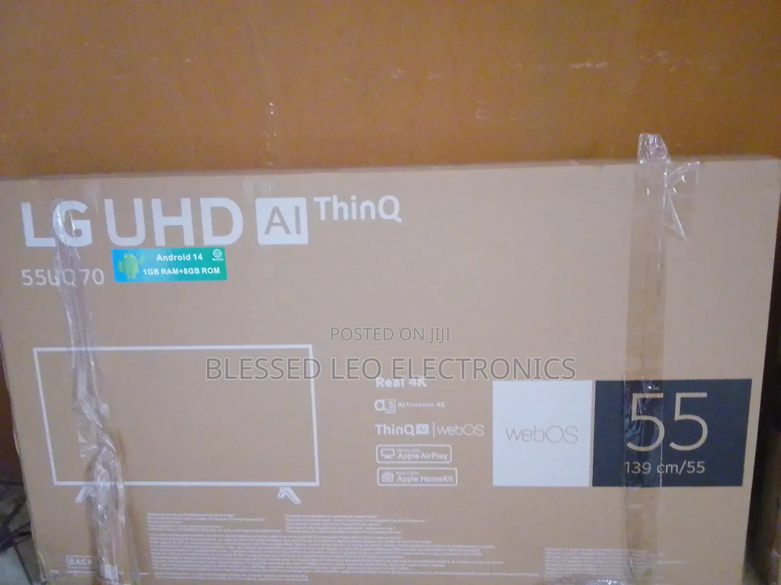 55 Inches Apple Airpay Brand New Tv