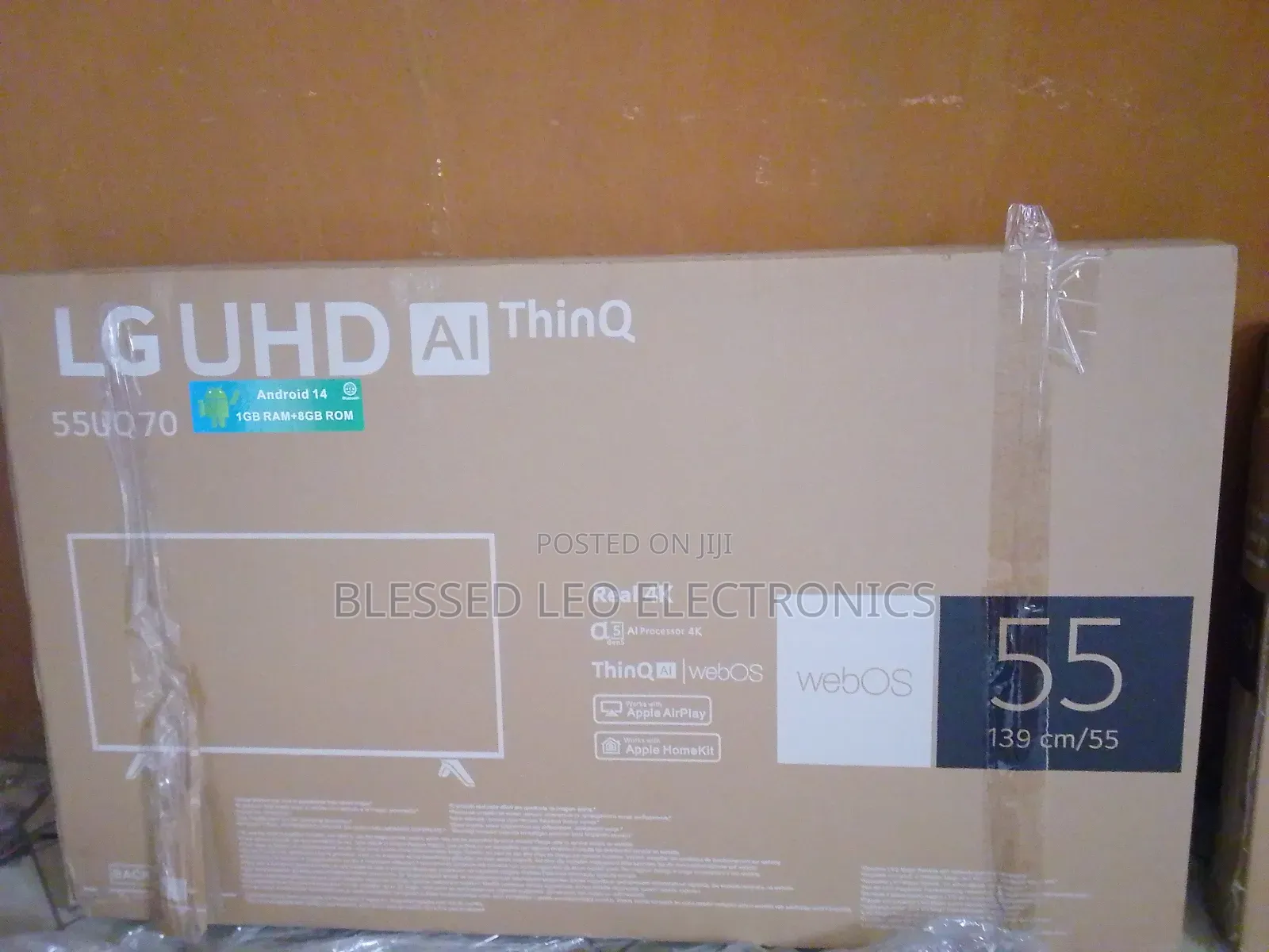55 Inches Apple Airpay Brand New Tv