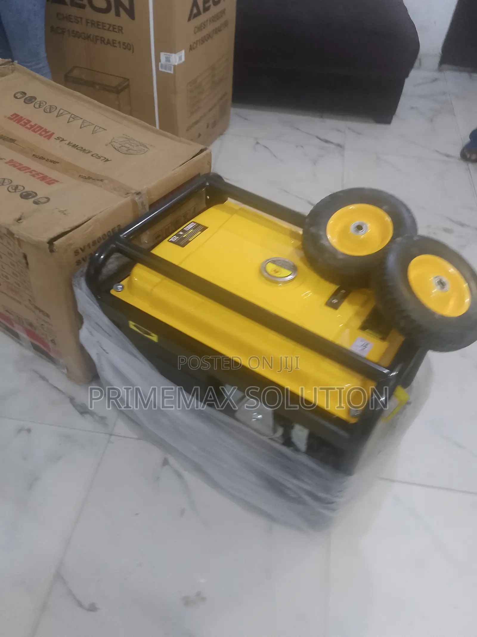 Elepaq Sv22000e2: Easy-Mobility Tyres on a 12kva Frame