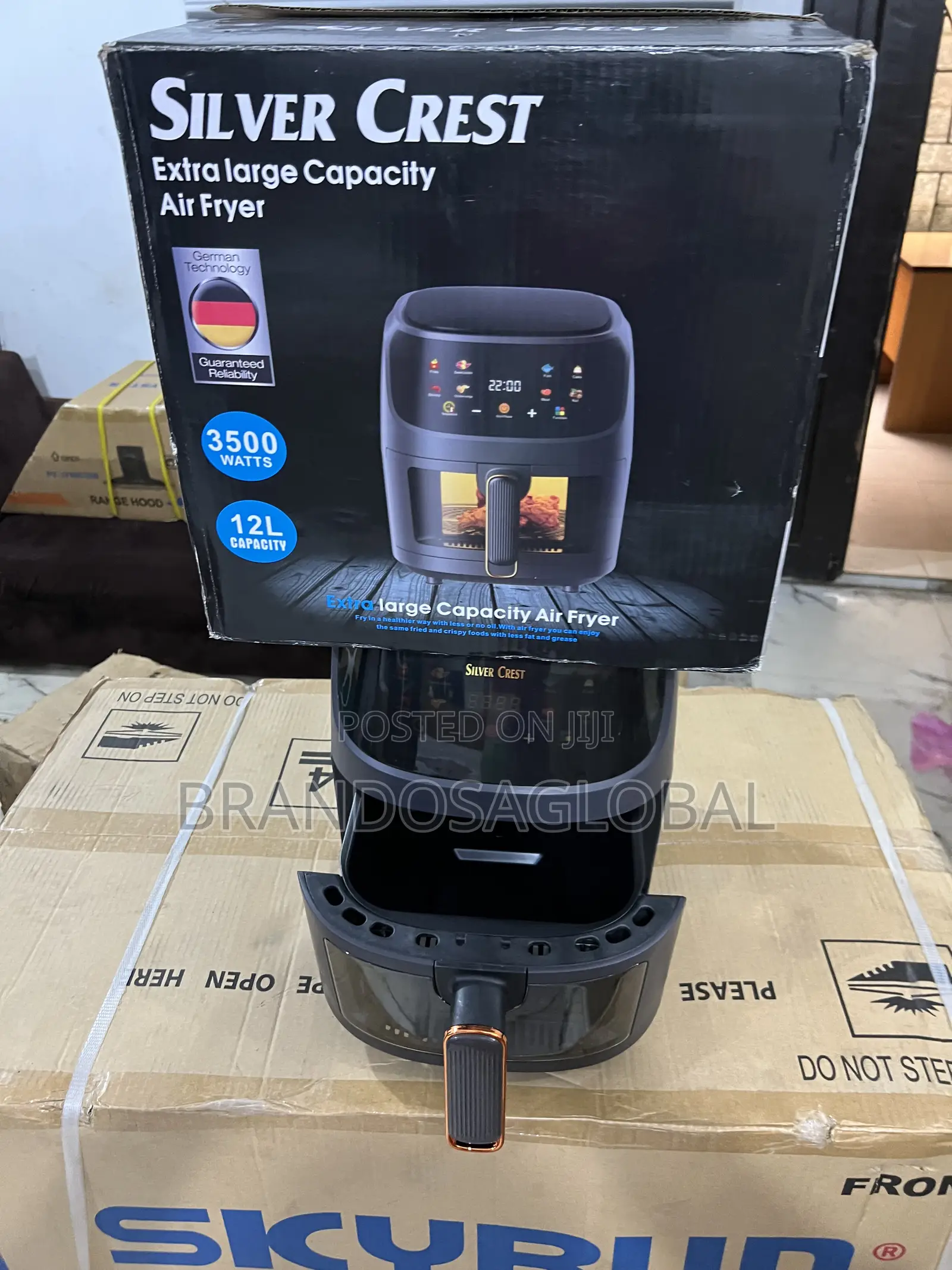 Silvercrest 12l Jd689b Digital Hot Air Fryer – Best for Family Use