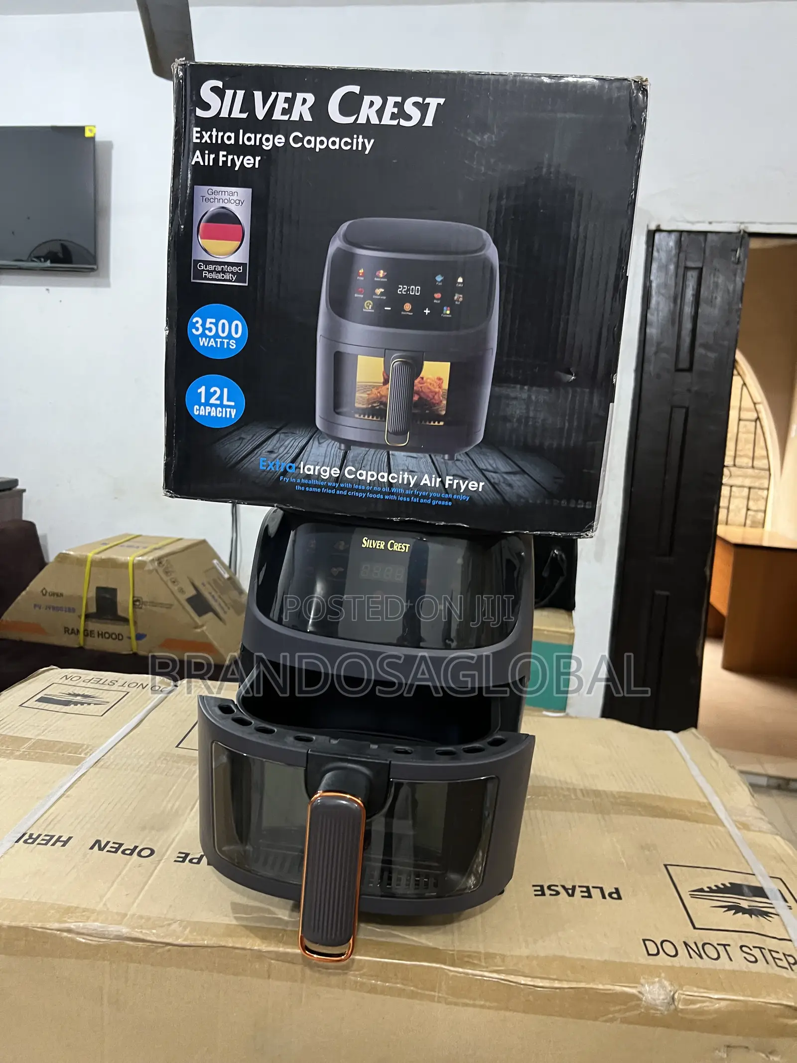 Silvercrest 12l Jd689b Digital Hot Air Fryer – Best for Family Use
