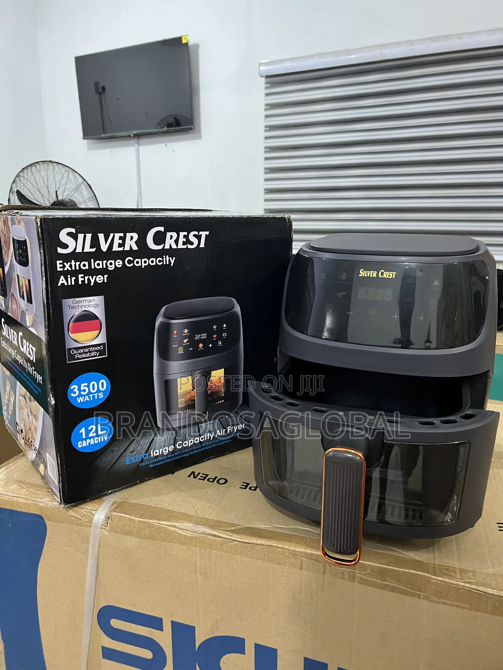 Silvercrest 12l Air Fryer – Fry With 90% Less Oil