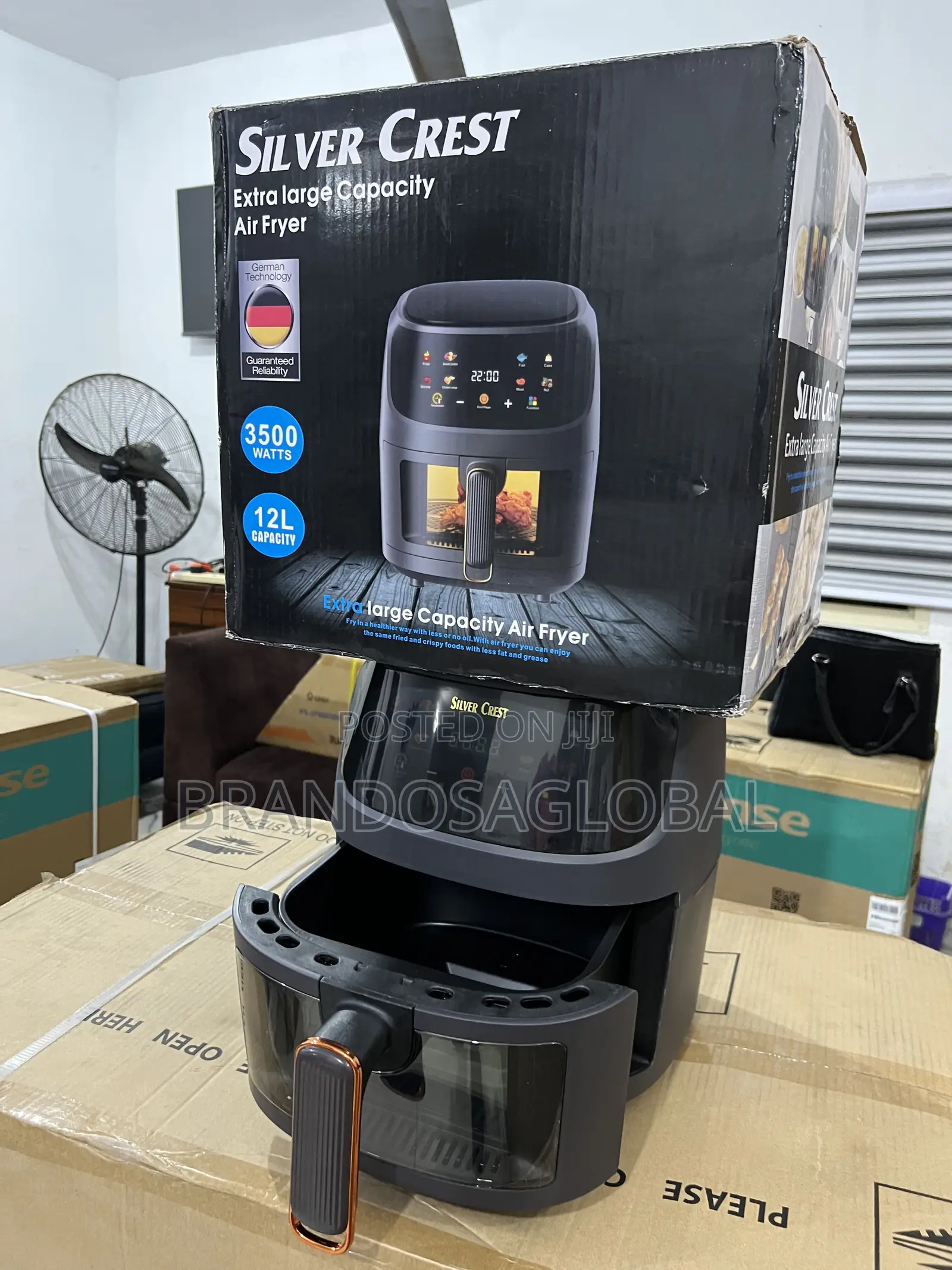 Silvercrest 12l Air Fryer – Fry With 90% Less Oil