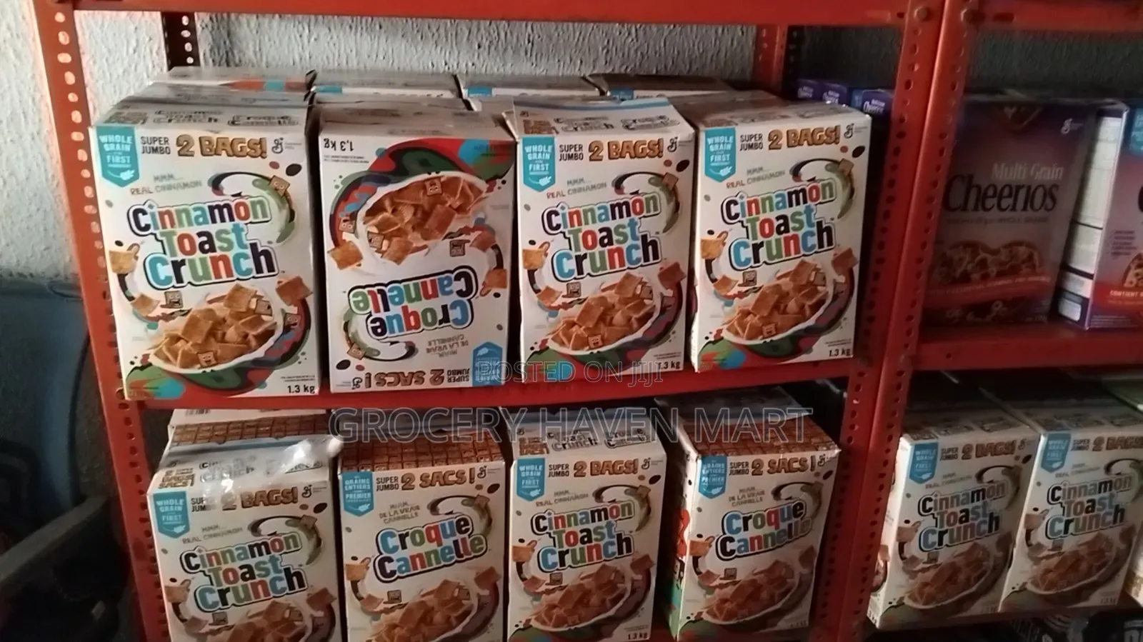 Cinnamon Toast Crunch Cereal 2bags- 1.3kg