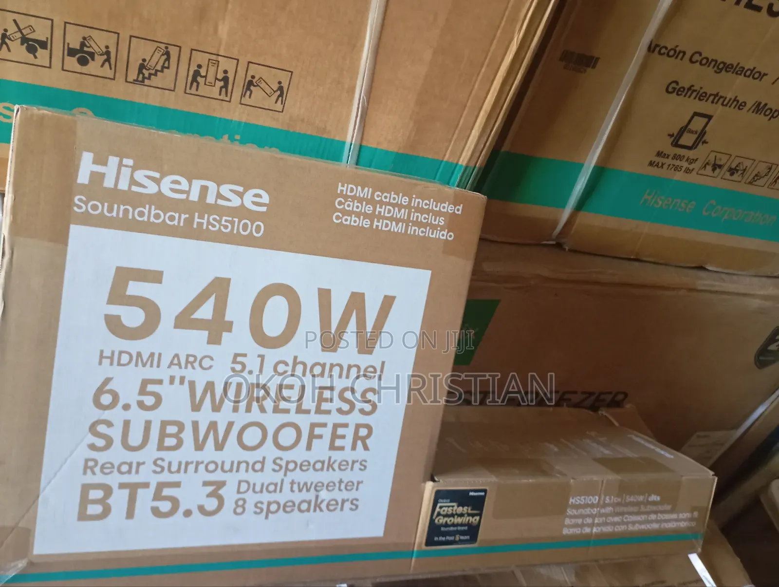 Hisense Soundbar 540w