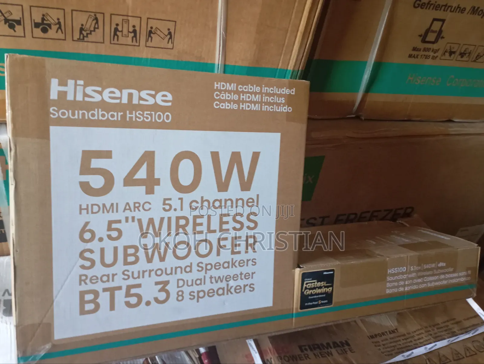 Hisense Soundbar 540w