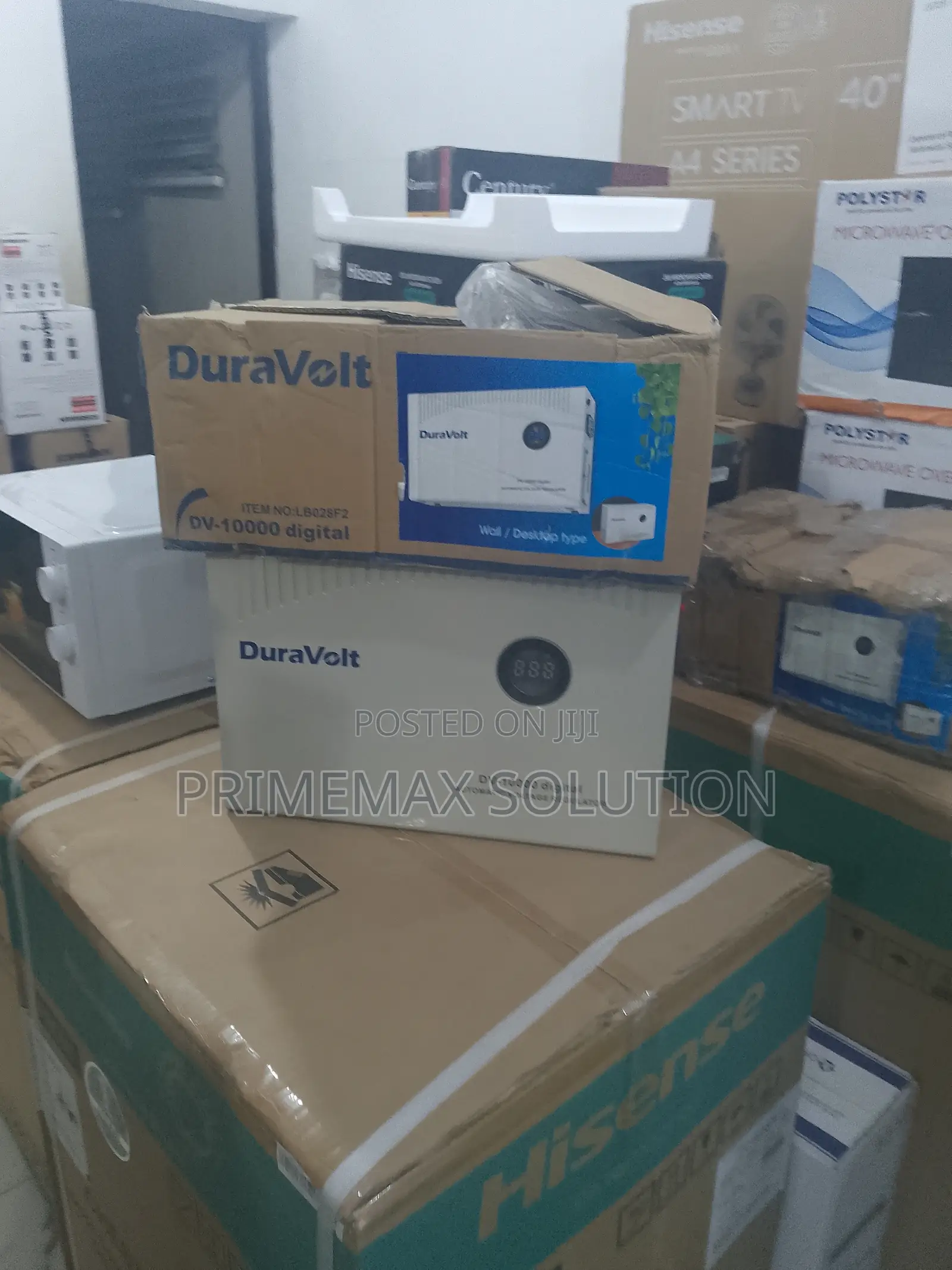 Duravolt, Heavy-Duty 10kva Voltage Stabilizer for Commercial Setup