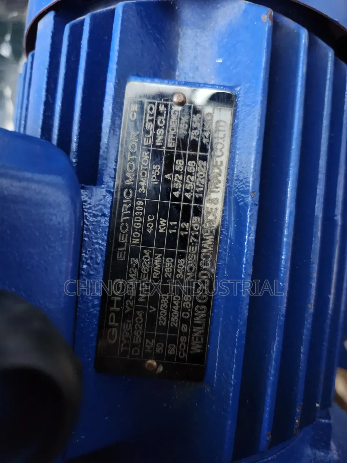 1.5hp/1.1kw 3phase Electric Motor With Flange