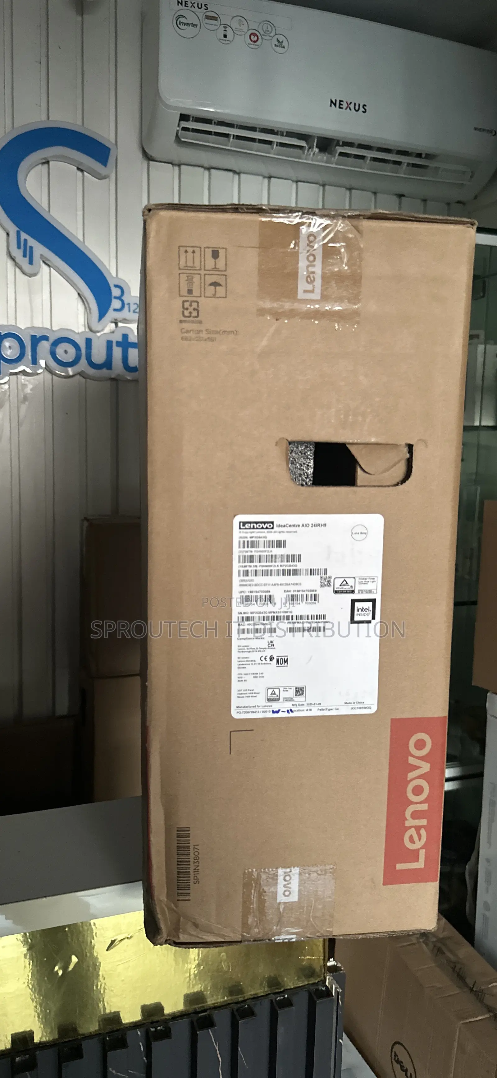 New Lenovo ideacentre AIO 520S 8GB Intel Core i7 SSD 512GB