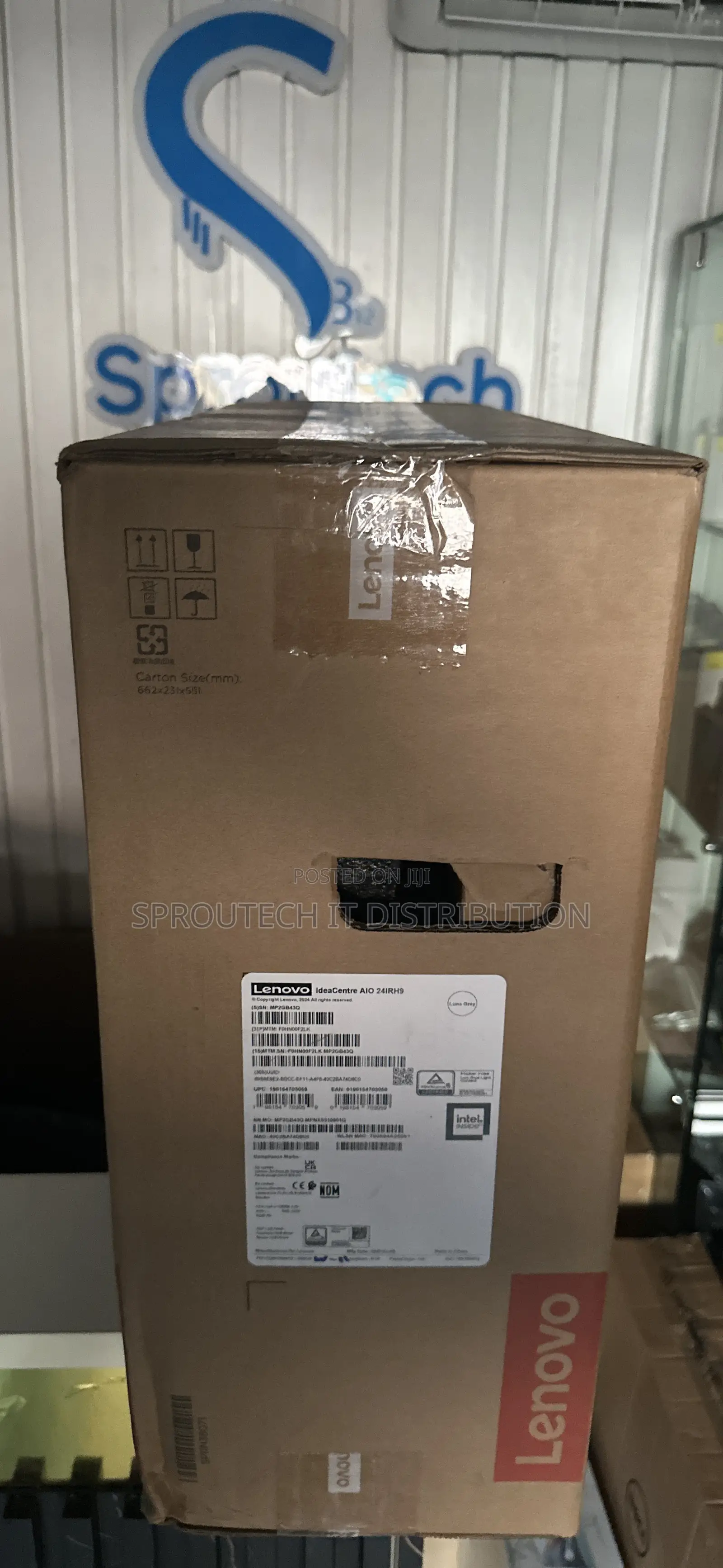 New Lenovo ideacentre AIO 520S 8GB Intel Core i7 SSD 512GB