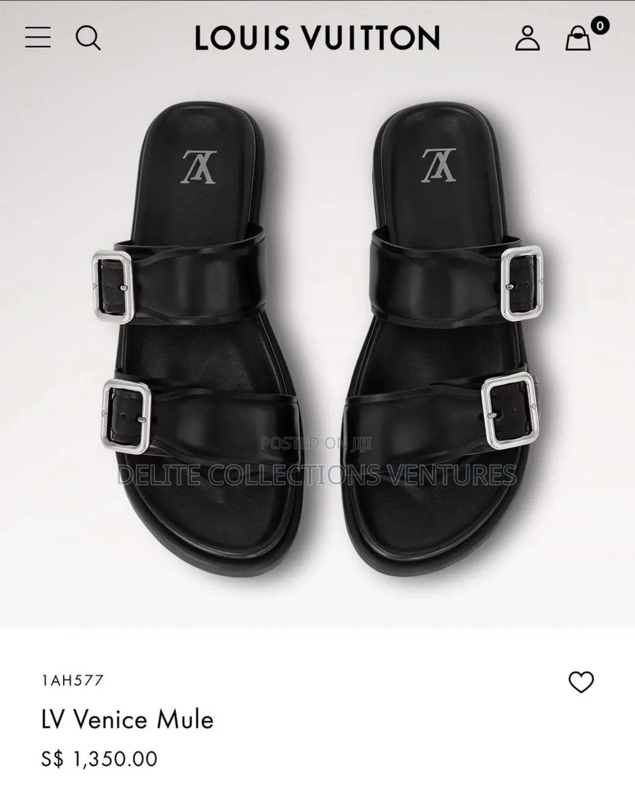 Louis Vuitton Venice Mule